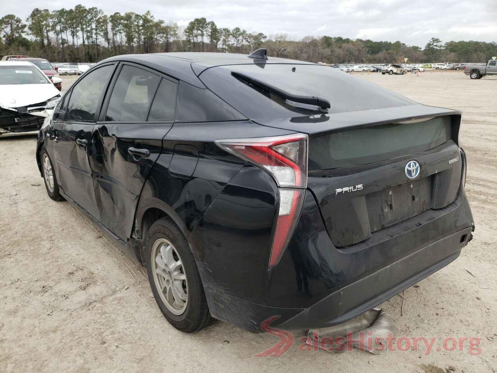 JTDKBRFU4G3009312 2016 TOYOTA PRIUS