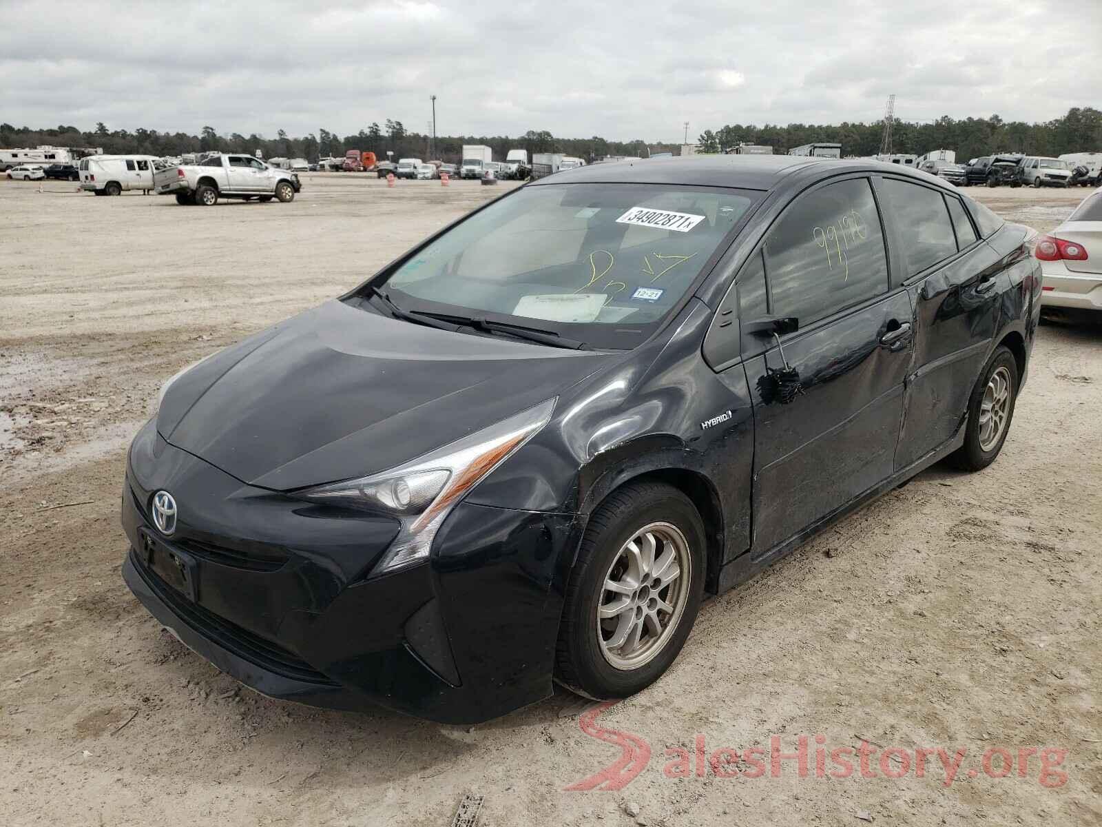 JTDKBRFU4G3009312 2016 TOYOTA PRIUS