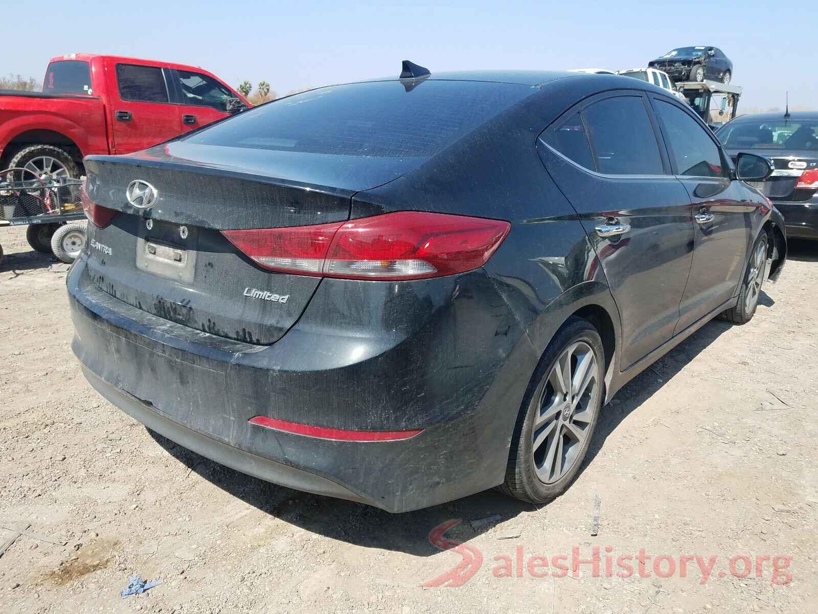 KMHD84LF2HU264032 2017 HYUNDAI ELANTRA