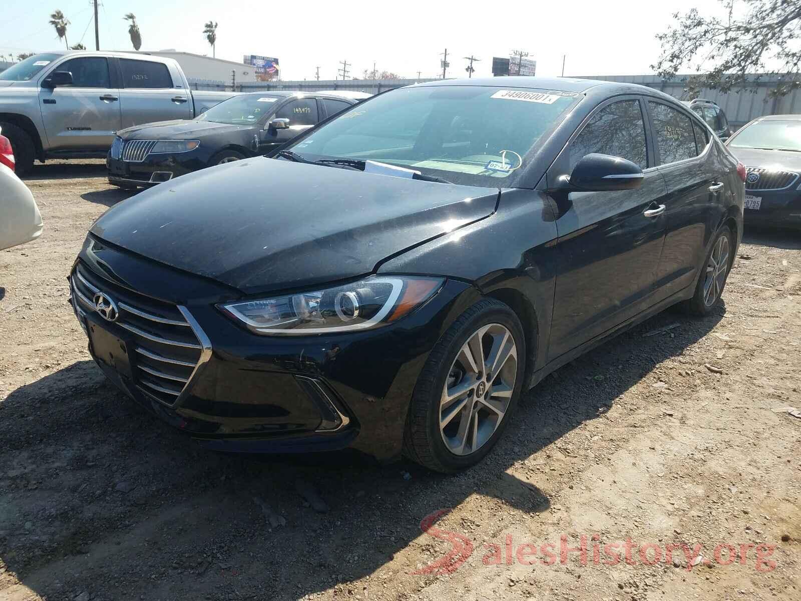 KMHD84LF2HU264032 2017 HYUNDAI ELANTRA