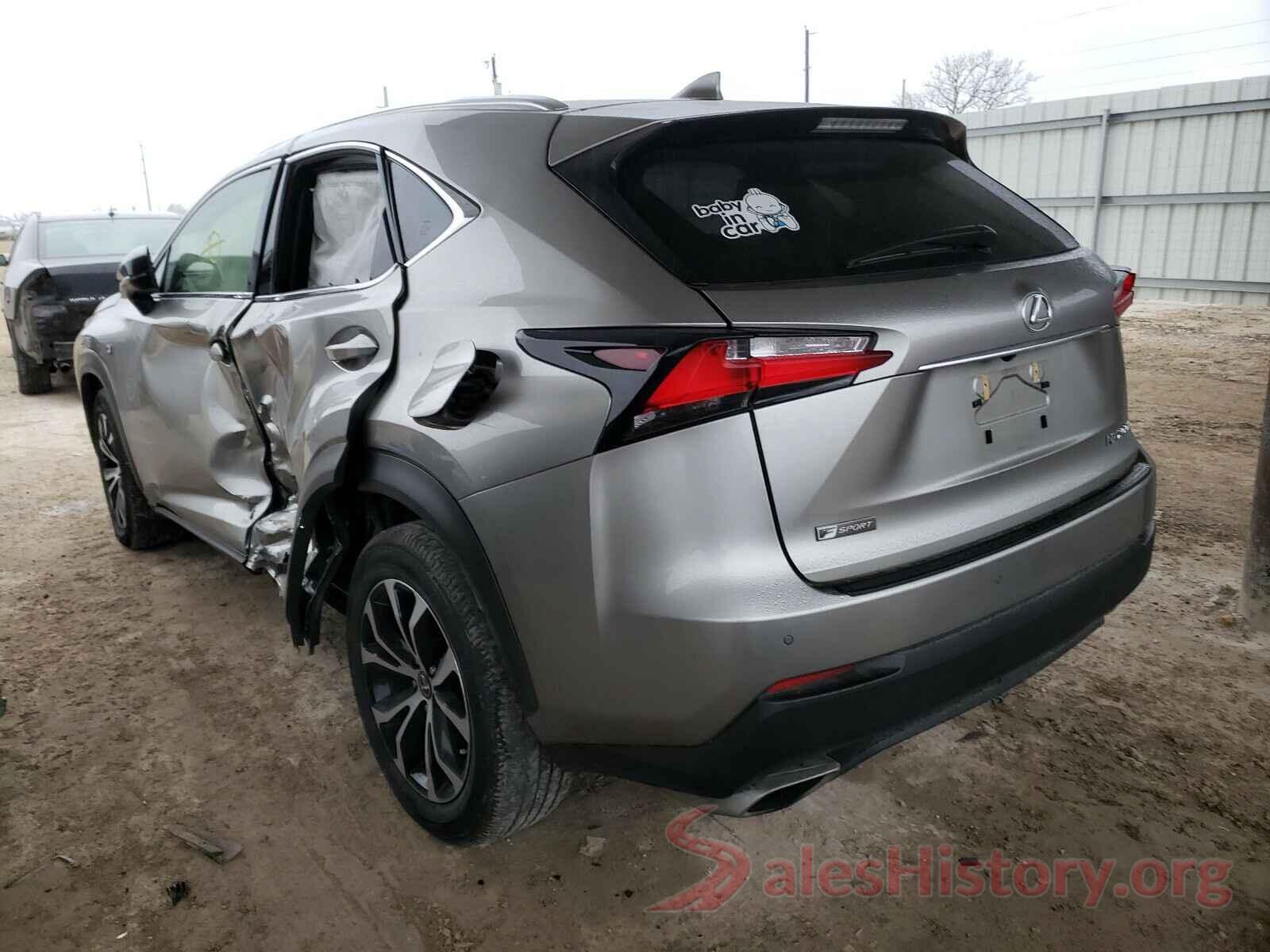 JTJBARBZ9H2113240 2017 LEXUS NX