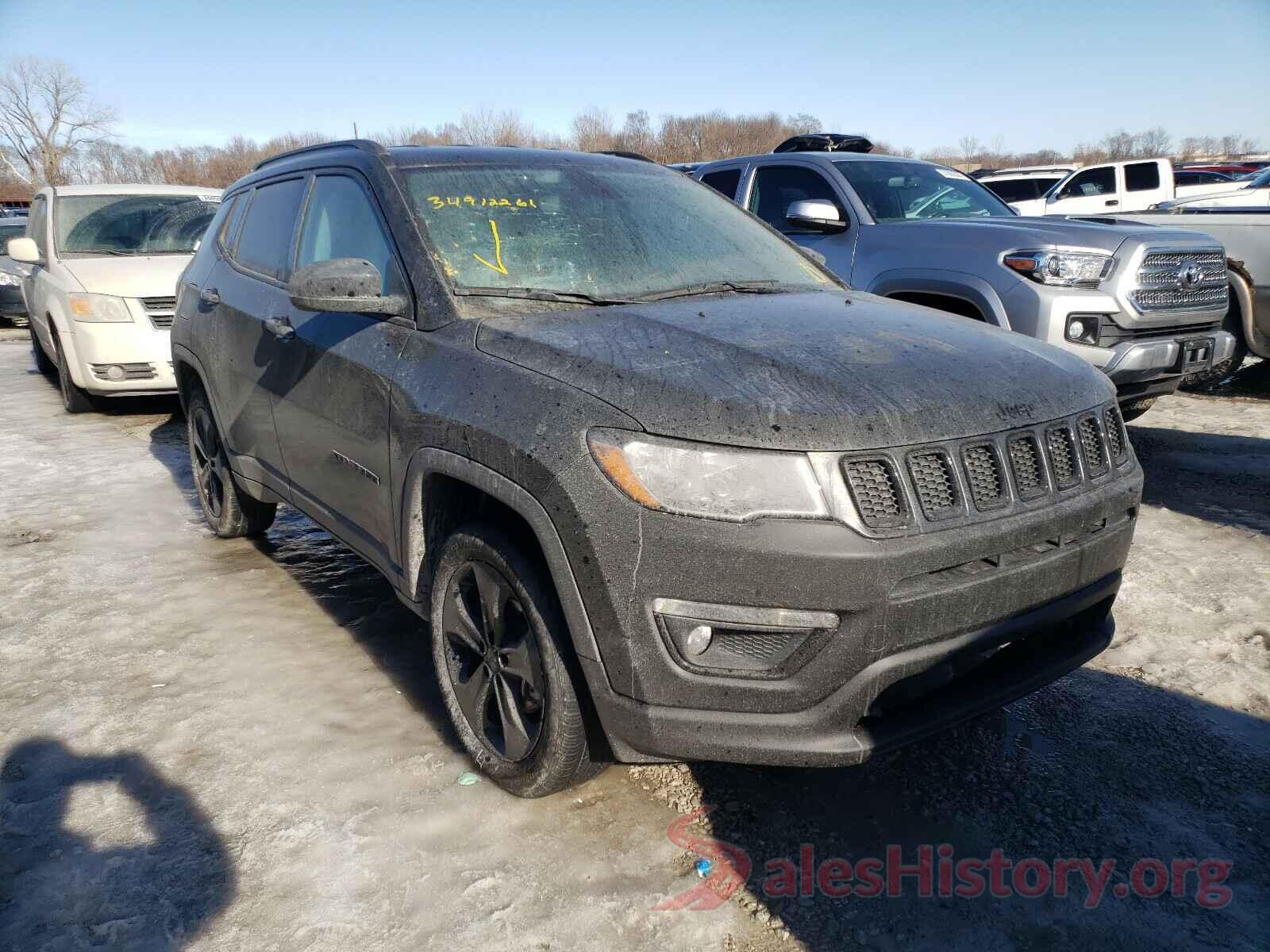 3C4NJDBB7LT165141 2020 JEEP COMPASS