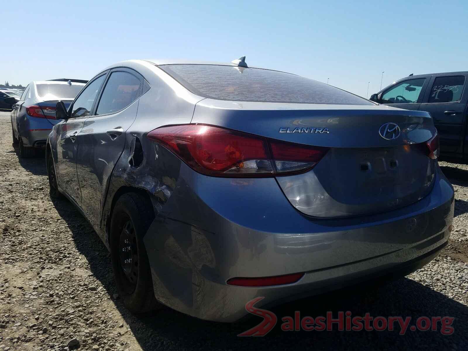 5NPDH4AE0GH748840 2016 HYUNDAI ELANTRA