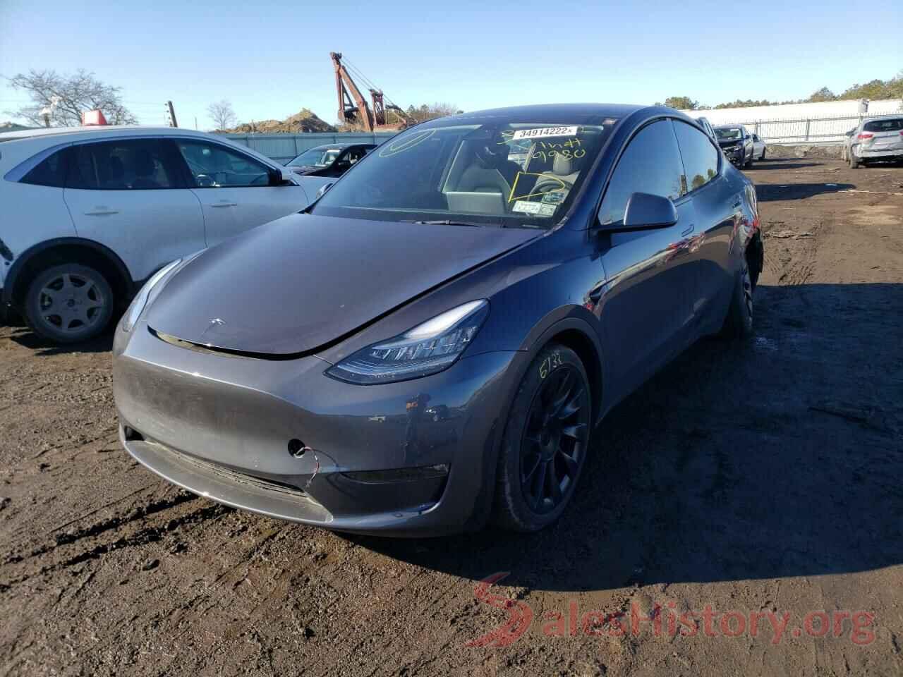 5YJYGDEE4MF119980 2021 TESLA MODEL Y