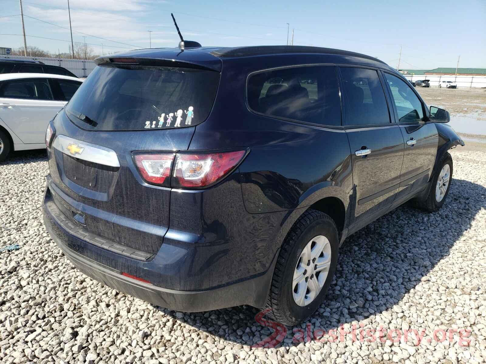 1GNKRFEDXHJ189881 2017 CHEVROLET TRAVERSE