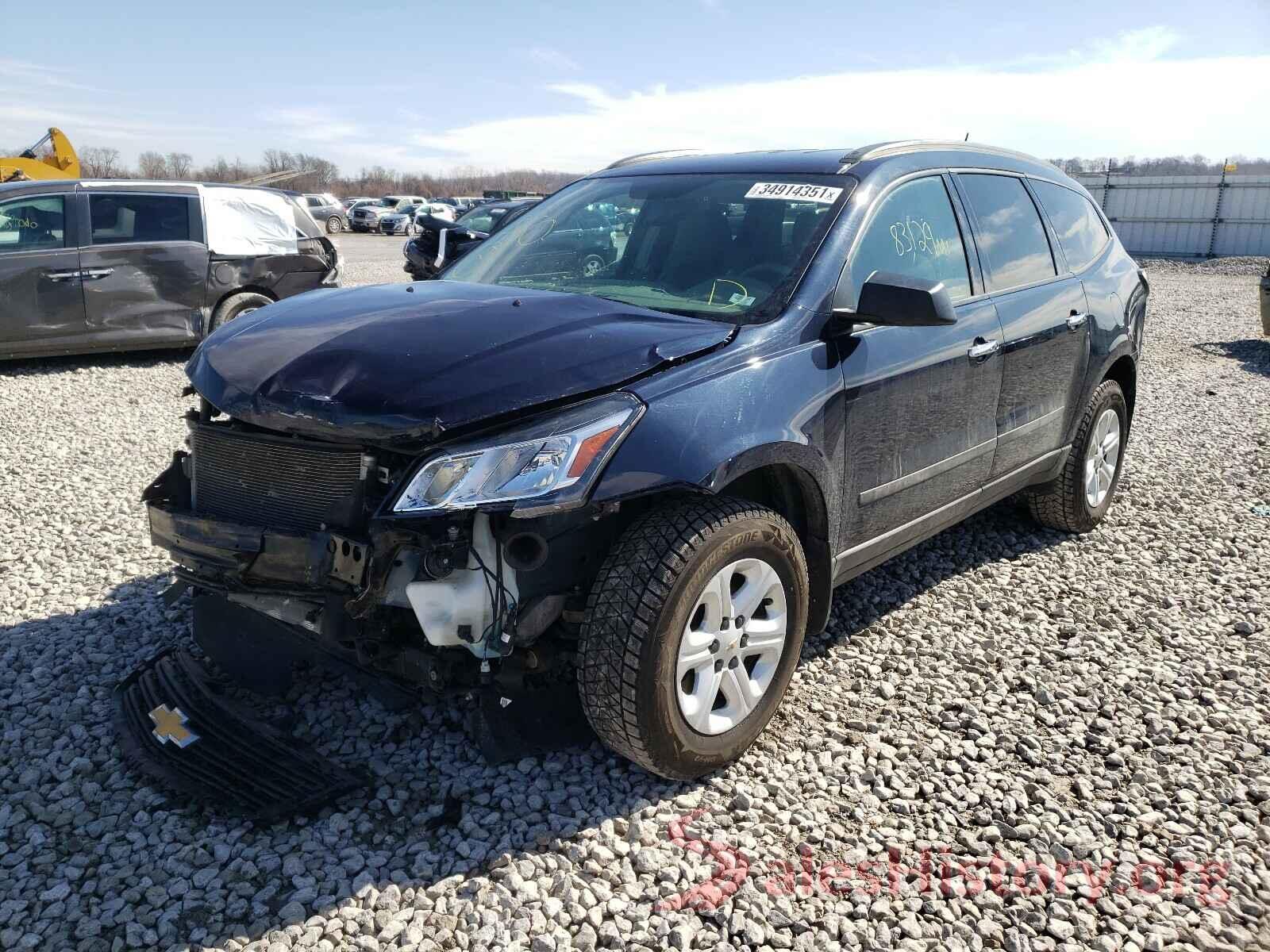 1GNKRFEDXHJ189881 2017 CHEVROLET TRAVERSE