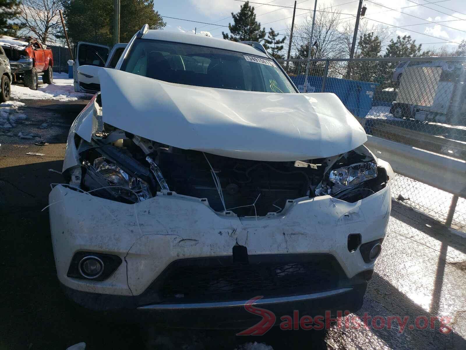 5N1AT2MT8GC735082 2016 NISSAN ROGUE