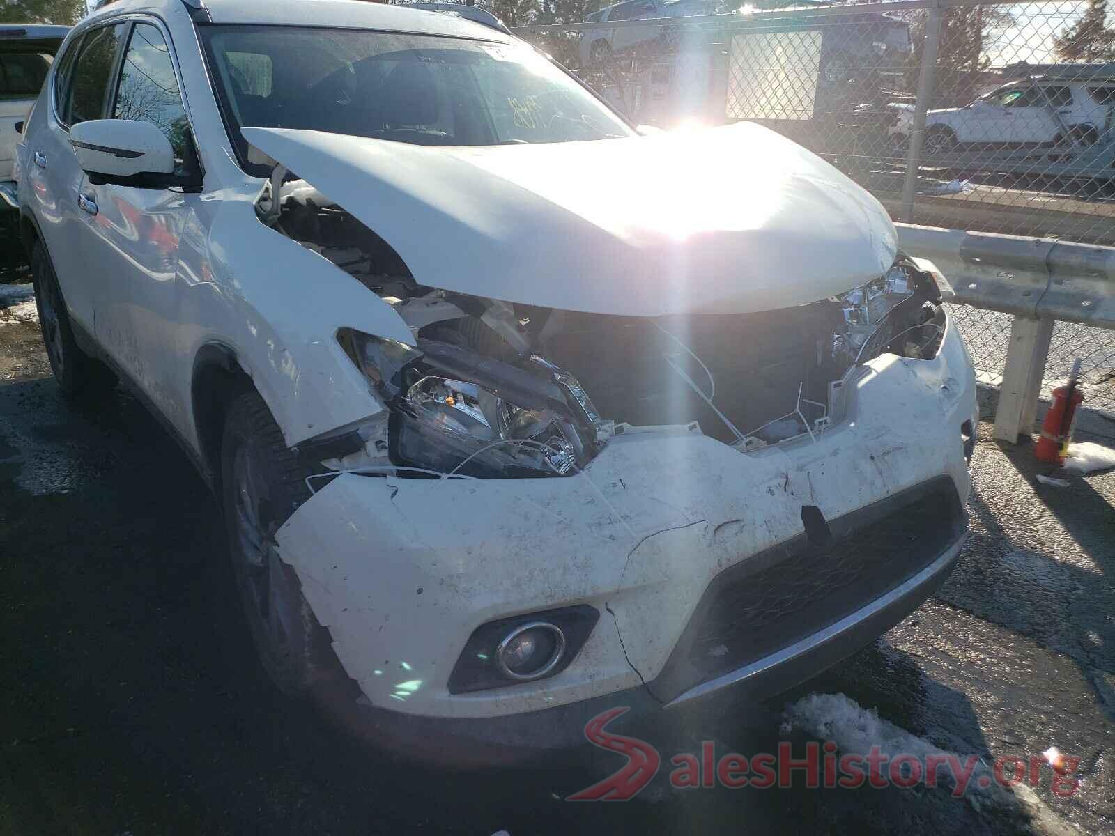 5N1AT2MT8GC735082 2016 NISSAN ROGUE