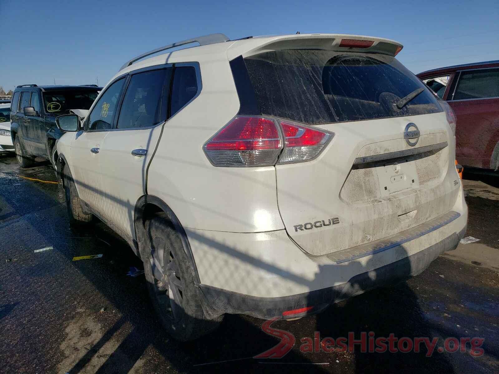 5N1AT2MT8GC735082 2016 NISSAN ROGUE