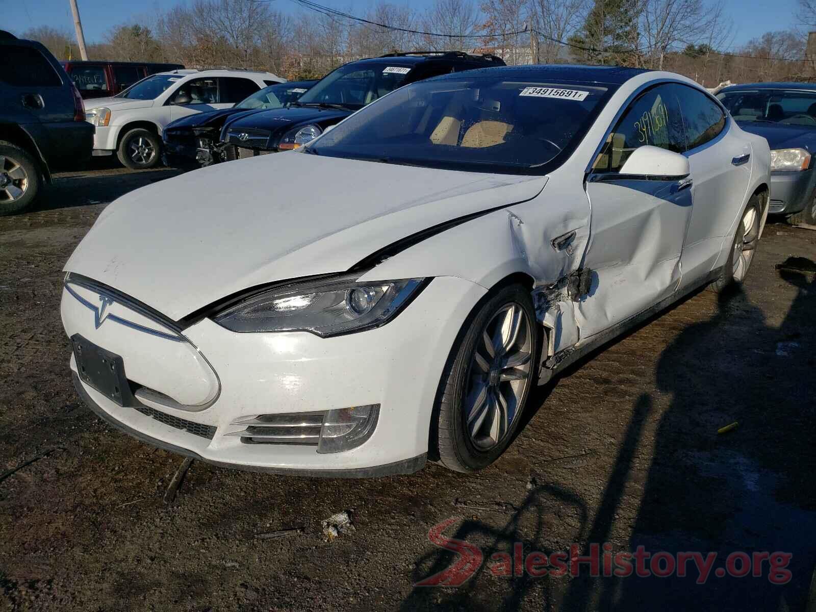 5YJSA1H19EFP42608 2014 TESLA MODEL S