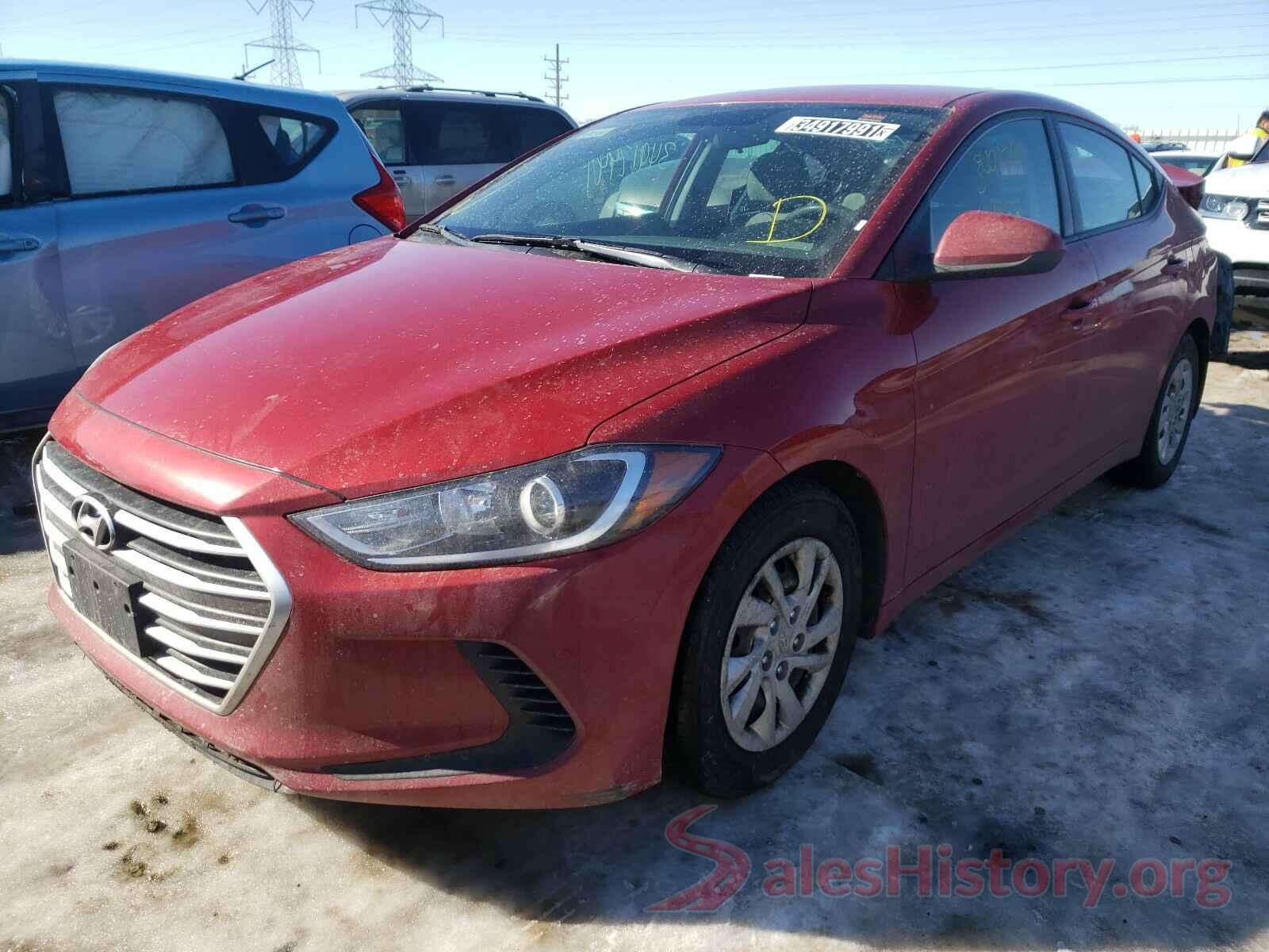 5NPD74LF3HH208893 2017 HYUNDAI ELANTRA