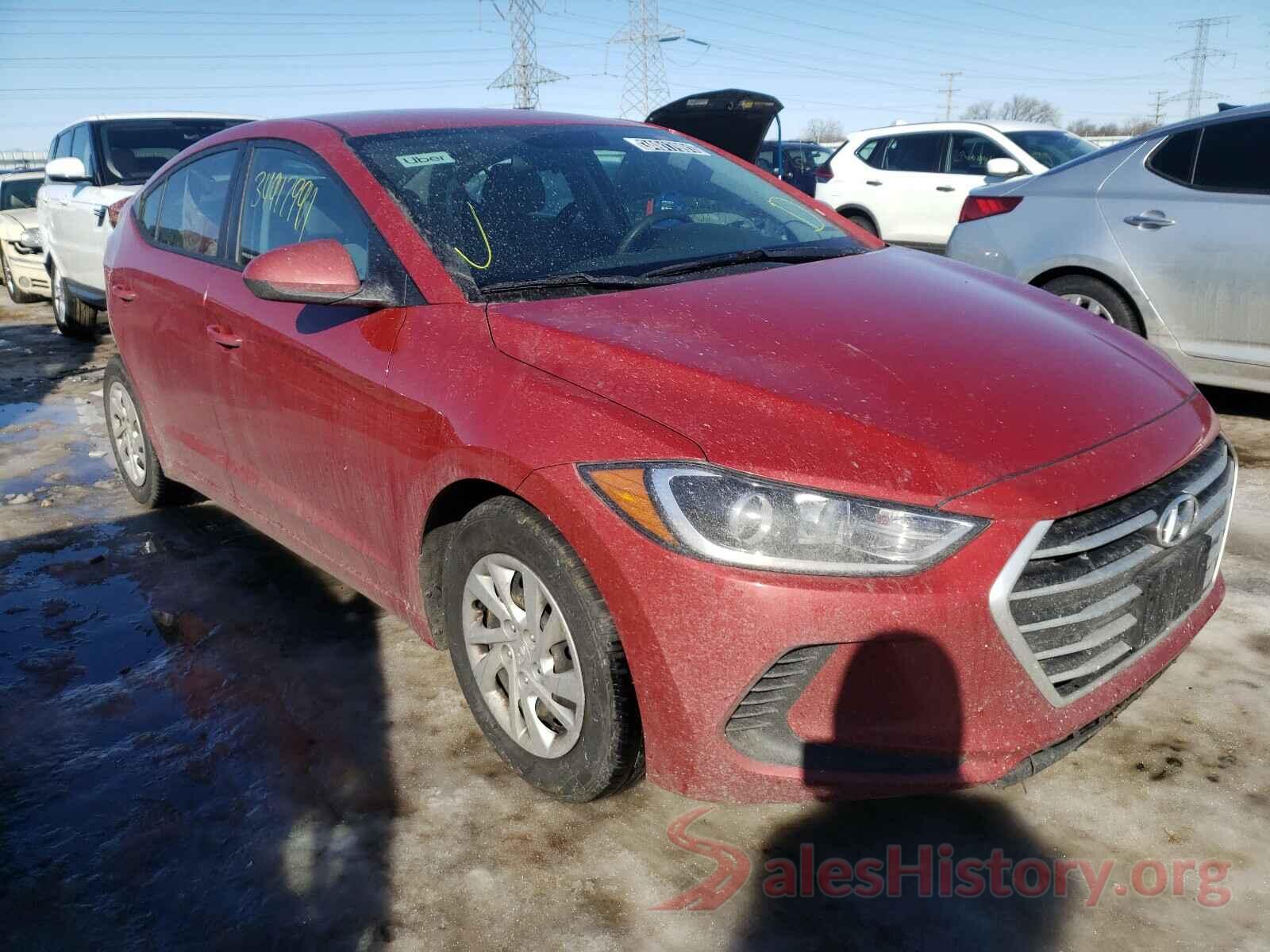 5NPD74LF3HH208893 2017 HYUNDAI ELANTRA