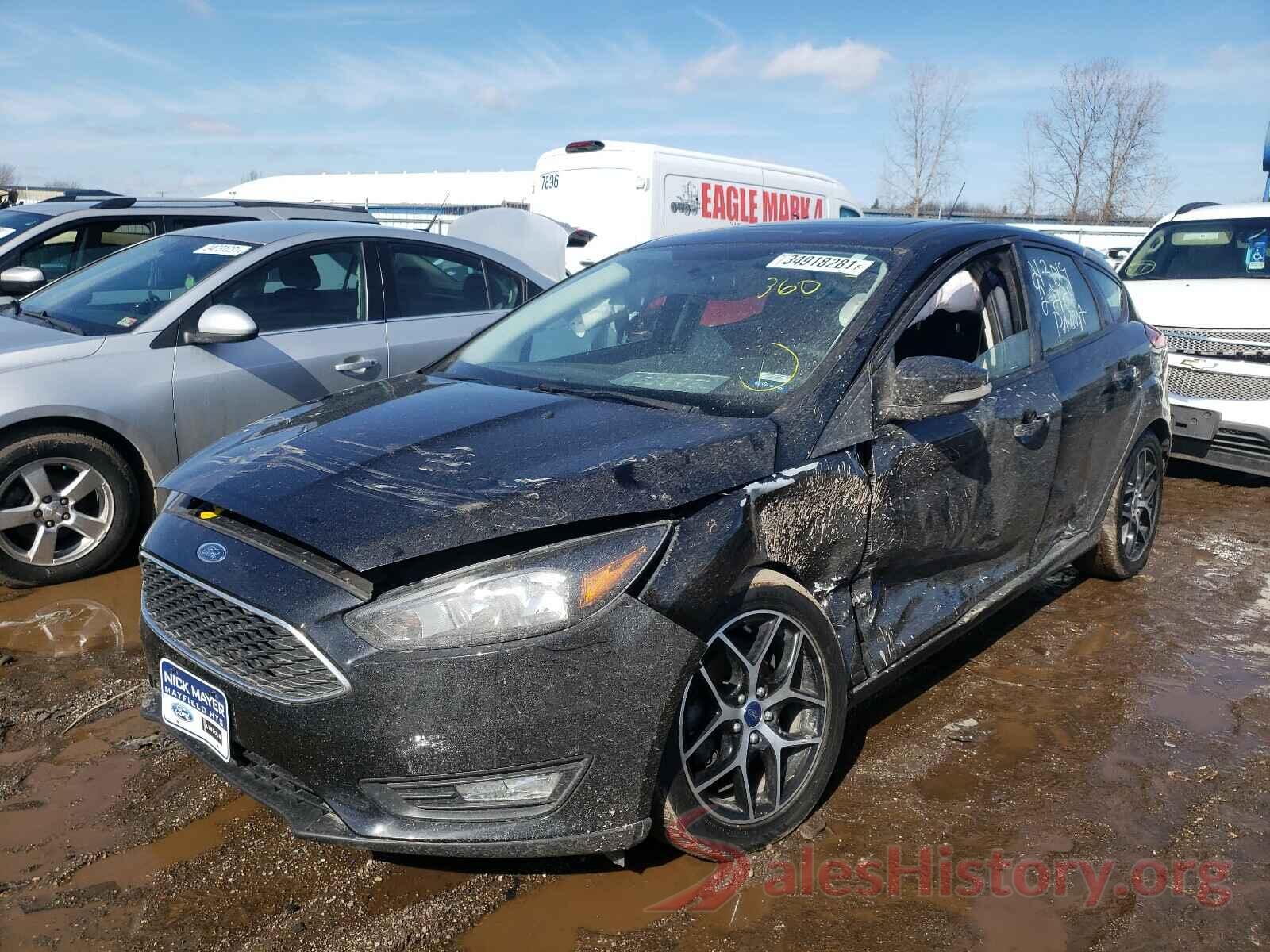 1FADP3M22JL215783 2018 FORD FOCUS