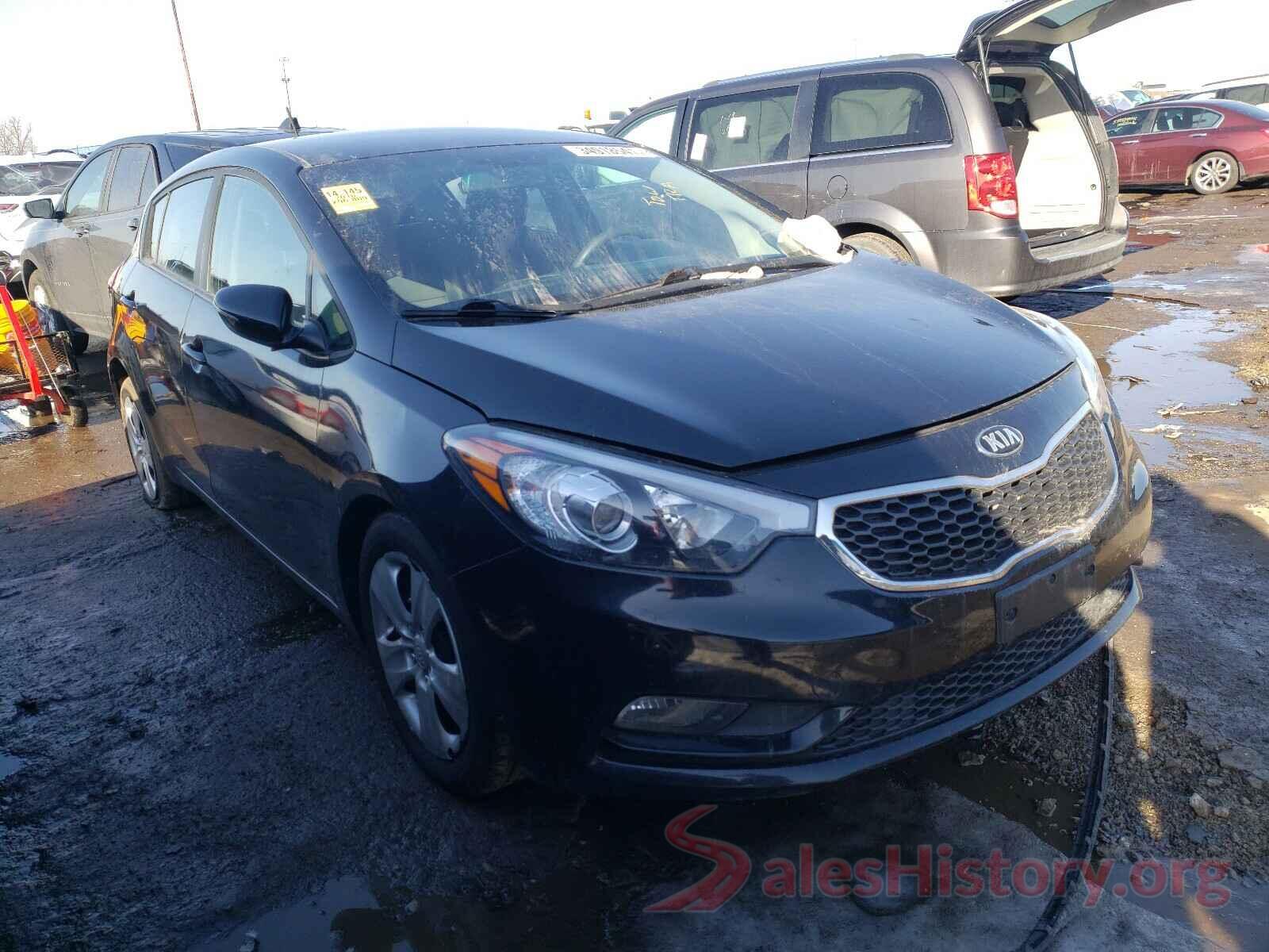 KNAFK5A89G5576671 2016 KIA FORTE