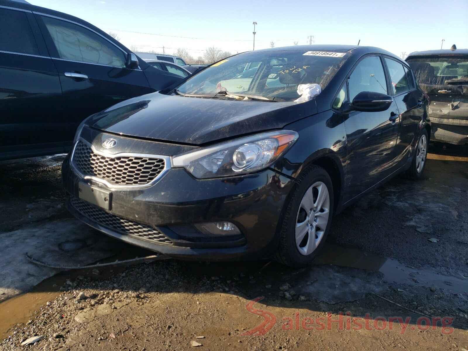 KNAFK5A89G5576671 2016 KIA FORTE