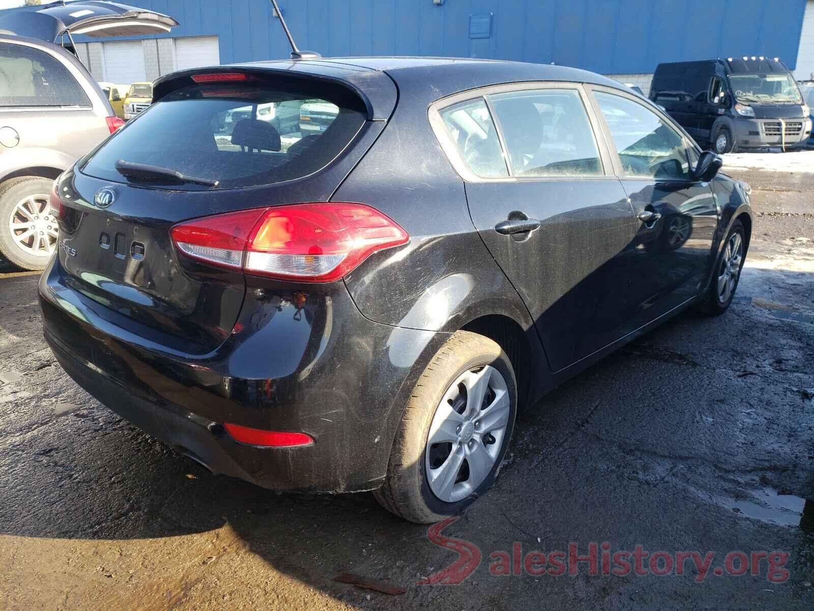 KNAFK5A89G5576671 2016 KIA FORTE