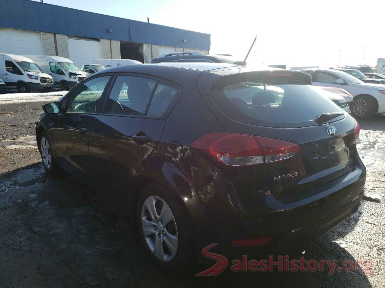 KNAFK5A89G5576671 2016 KIA FORTE