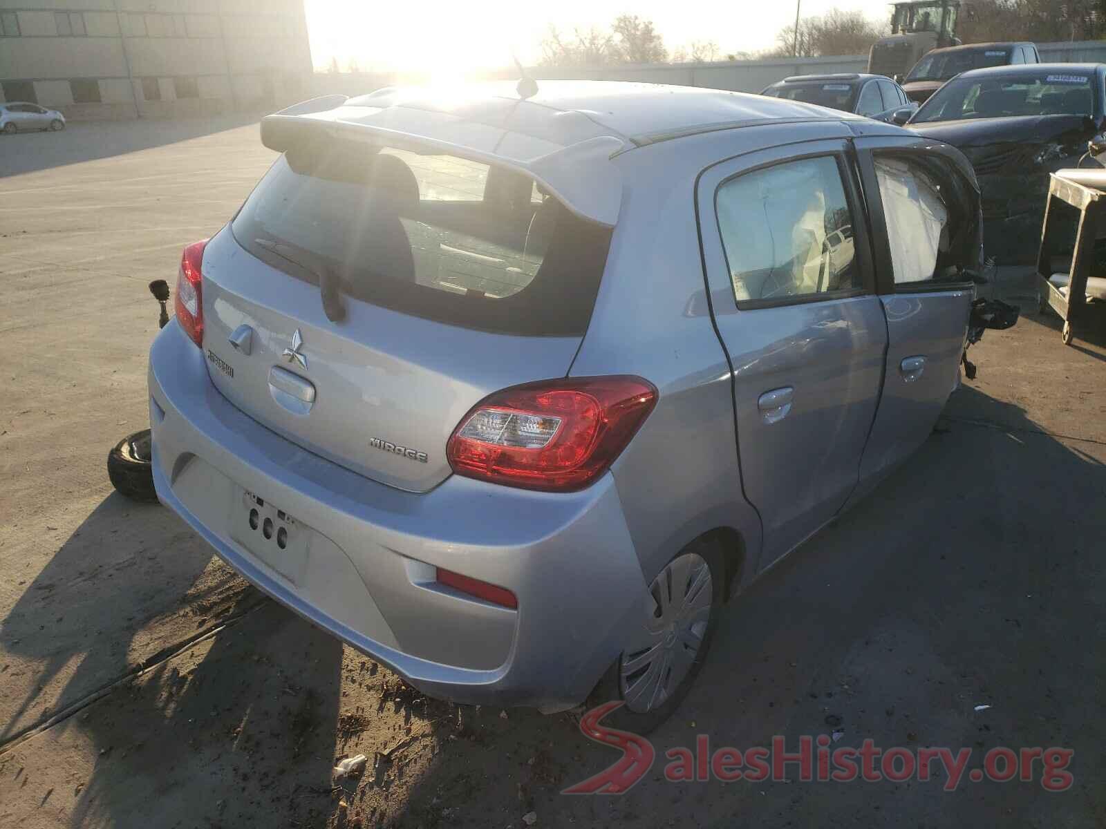 ML32A3HJ0KH003685 2019 MITSUBISHI MIRAGE