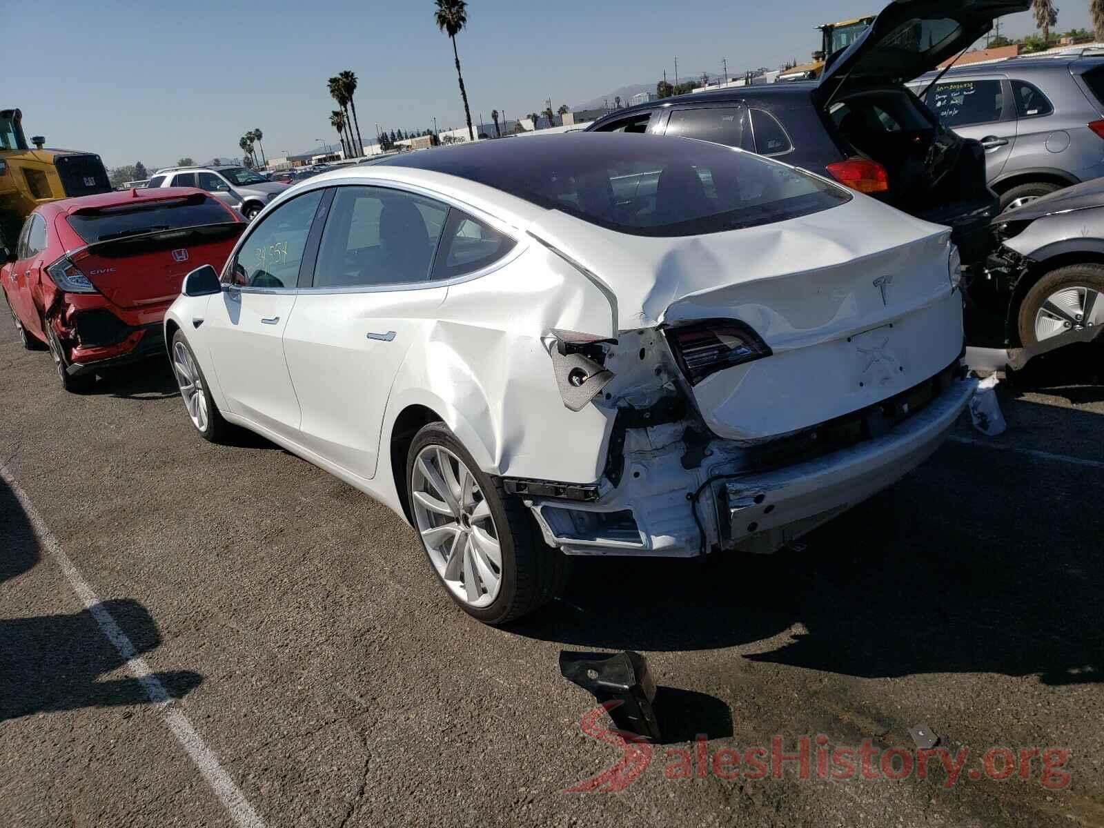 5YJ3E1EA9HF002056 2017 TESLA MODEL 3