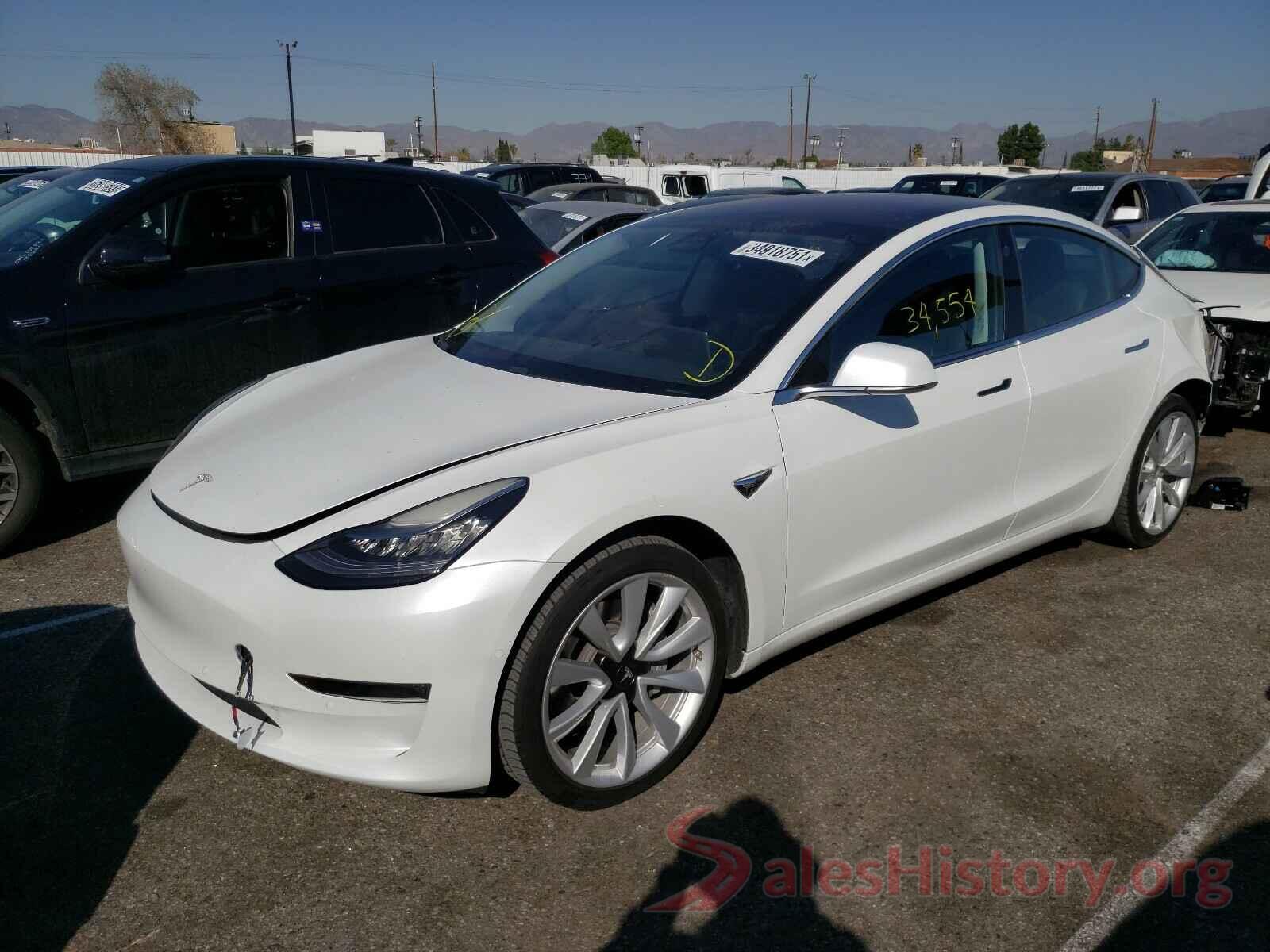 5YJ3E1EA9HF002056 2017 TESLA MODEL 3