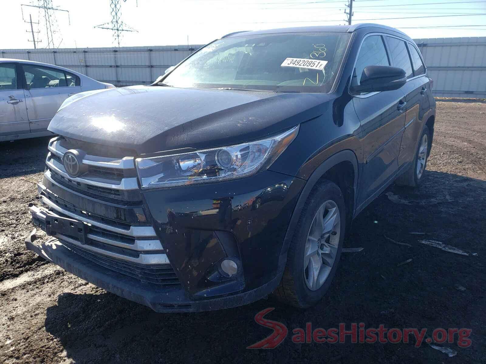 5TDDZRFH7HS457891 2017 TOYOTA HIGHLANDER