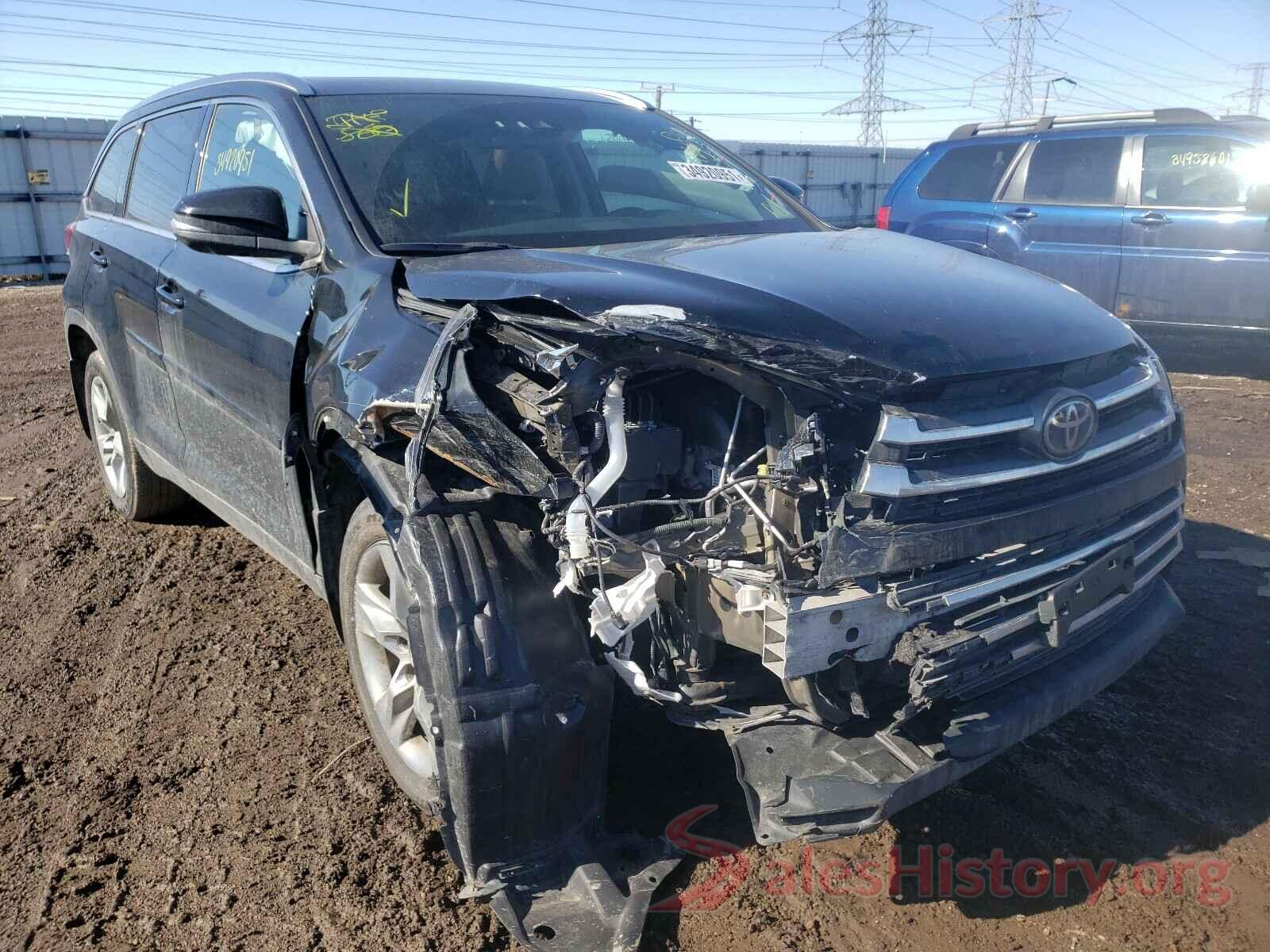 5TDDZRFH7HS457891 2017 TOYOTA HIGHLANDER