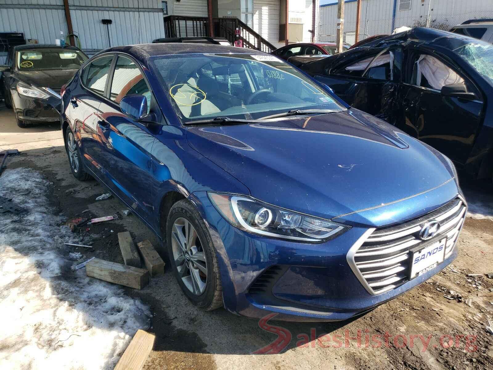 5NPD84LF9HH120654 2017 HYUNDAI ELANTRA