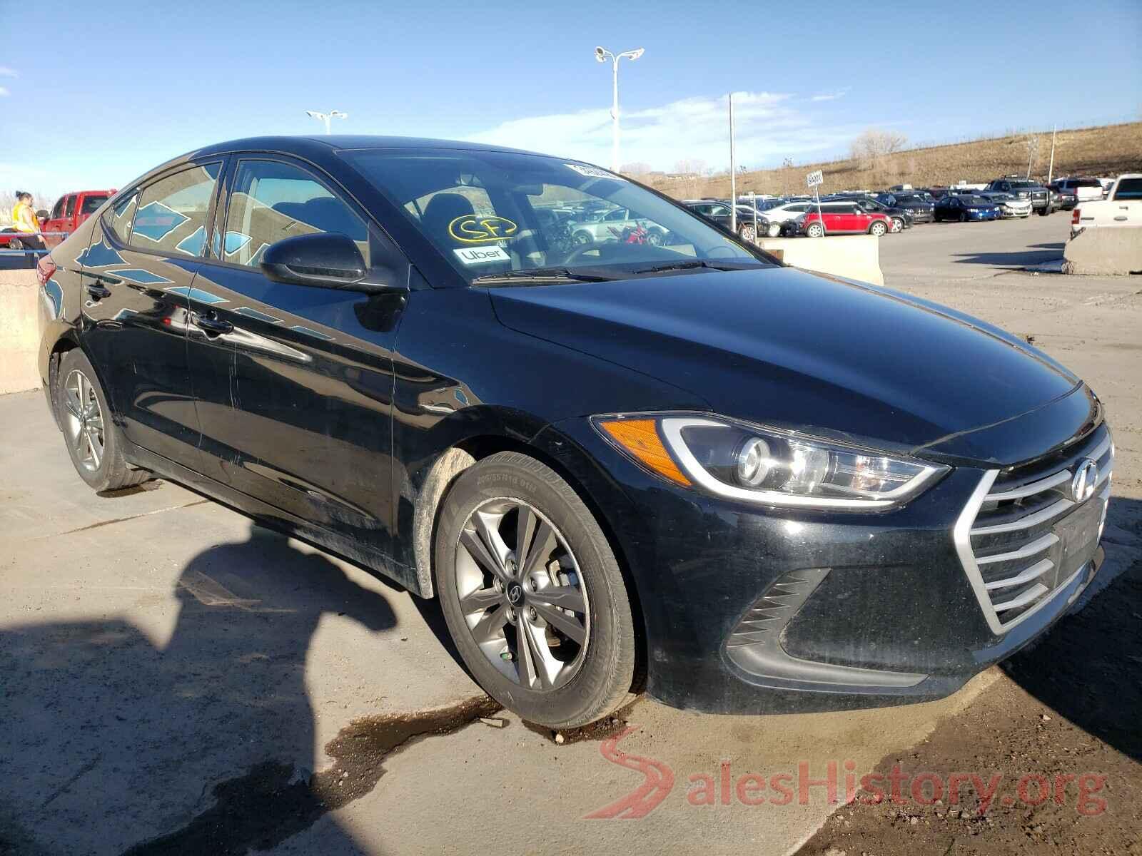 5NPD84LF5JH387876 2018 HYUNDAI ELANTRA