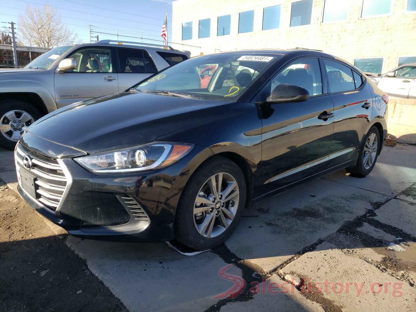 5NPD84LF5JH387876 2018 HYUNDAI ELANTRA