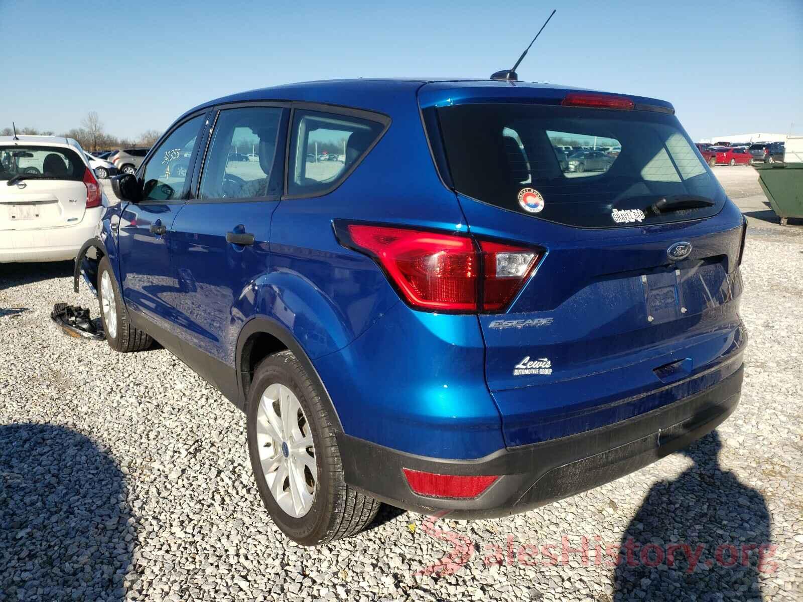 1FMCU0F73KUA11653 2019 FORD ESCAPE