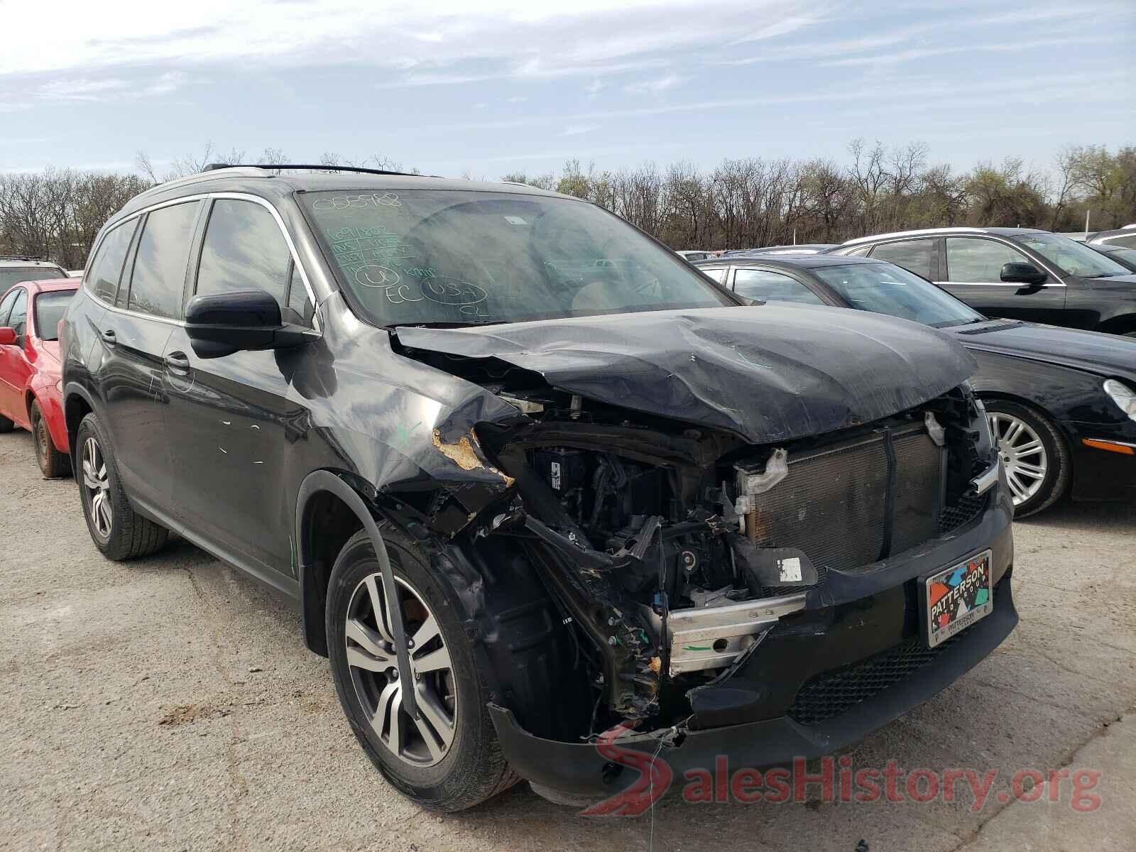 5FNYF5H85HB023988 2017 HONDA PILOT