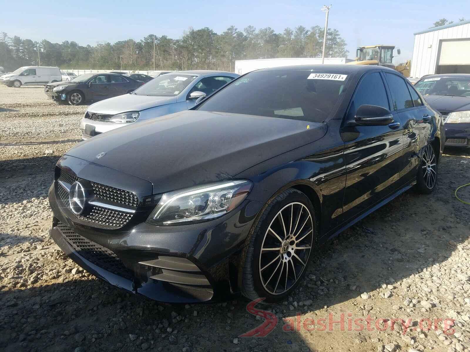 55SWF8DB9KU307351 2019 MERCEDES-BENZ C CLASS