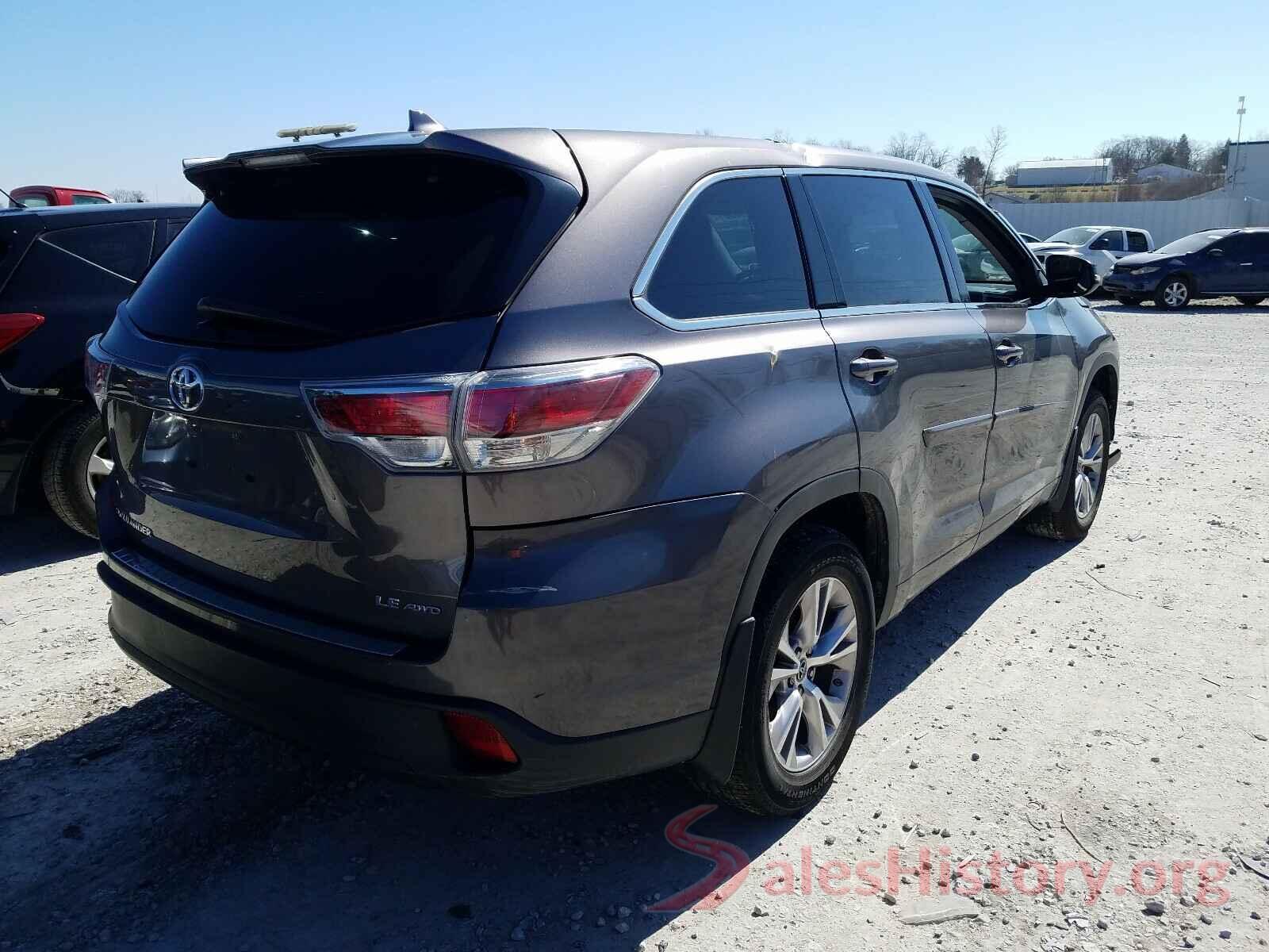 5TDBKRFH4GS356172 2016 TOYOTA HIGHLANDER