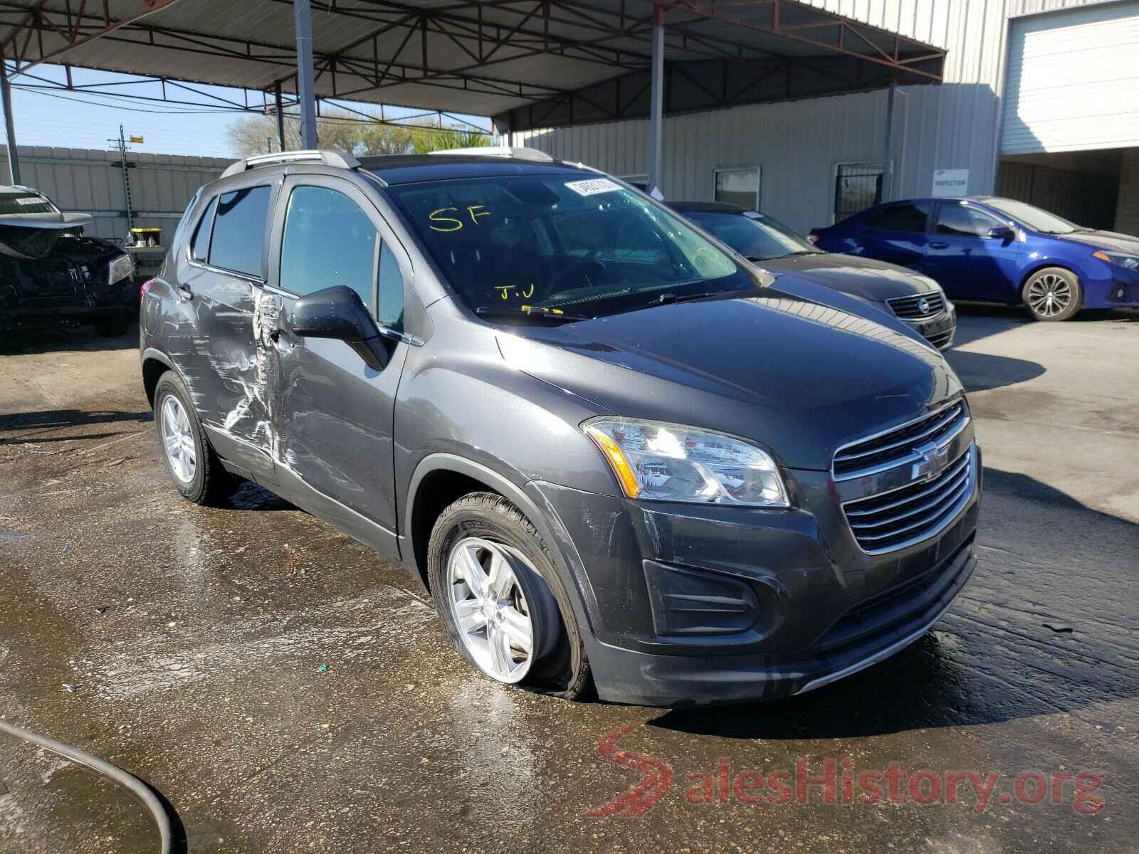 3GNCJLSB7GL161167 2016 CHEVROLET TRAX