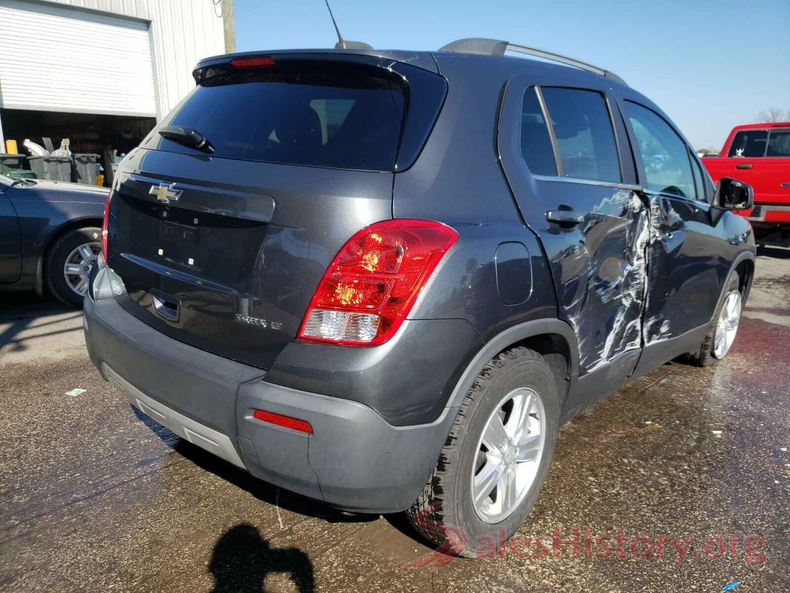 3GNCJLSB7GL161167 2016 CHEVROLET TRAX