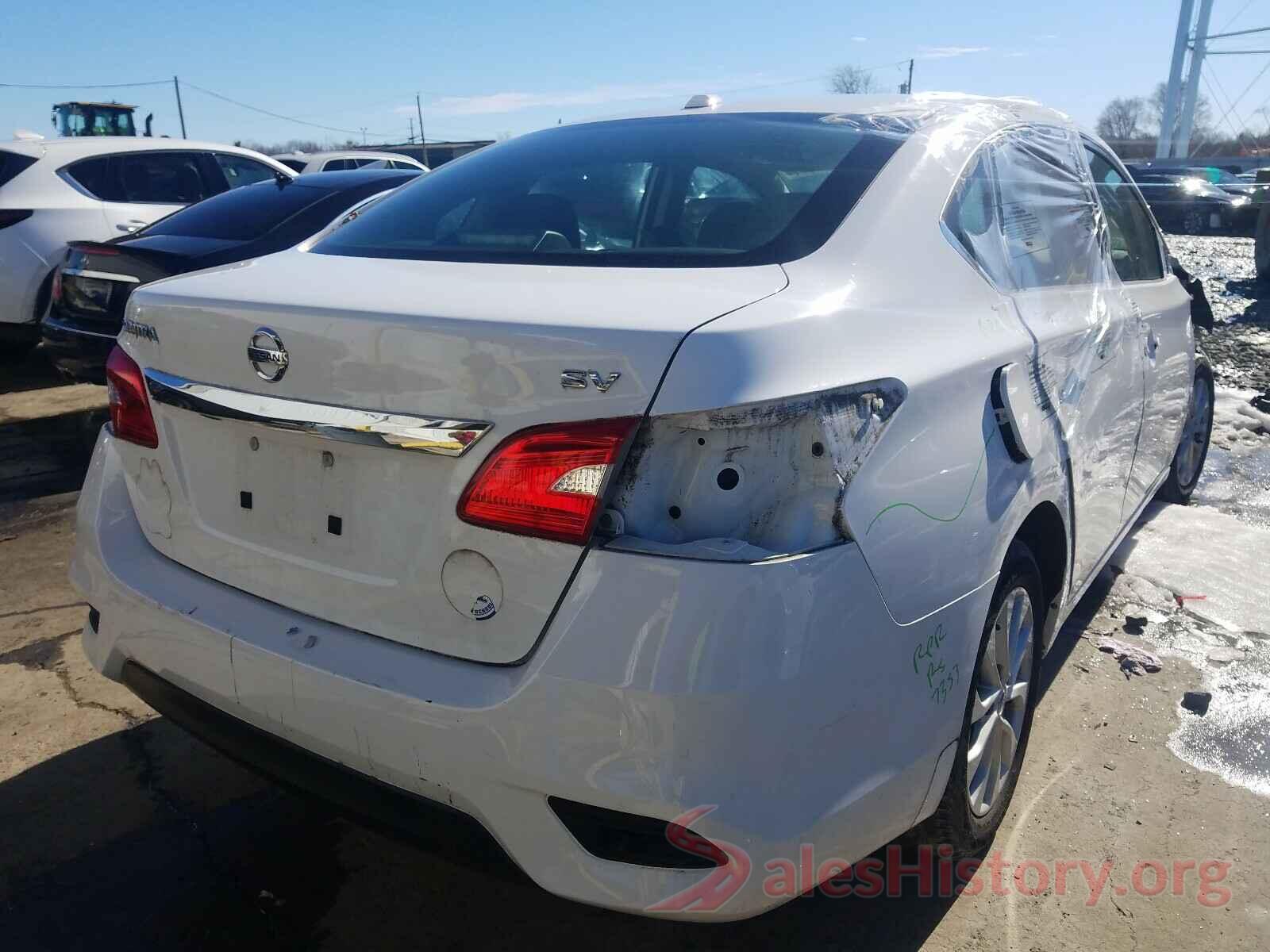 3N1AB7AP4KY258522 2019 NISSAN SENTRA