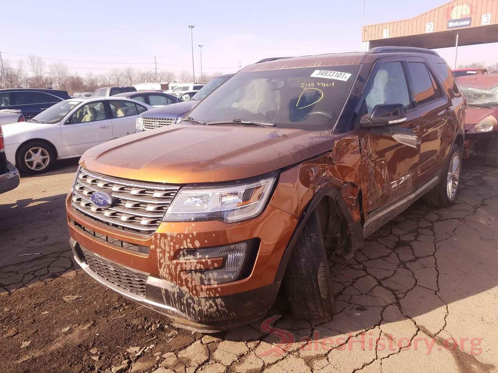 1FM5K8D87HGA09887 2017 FORD EXPLORER