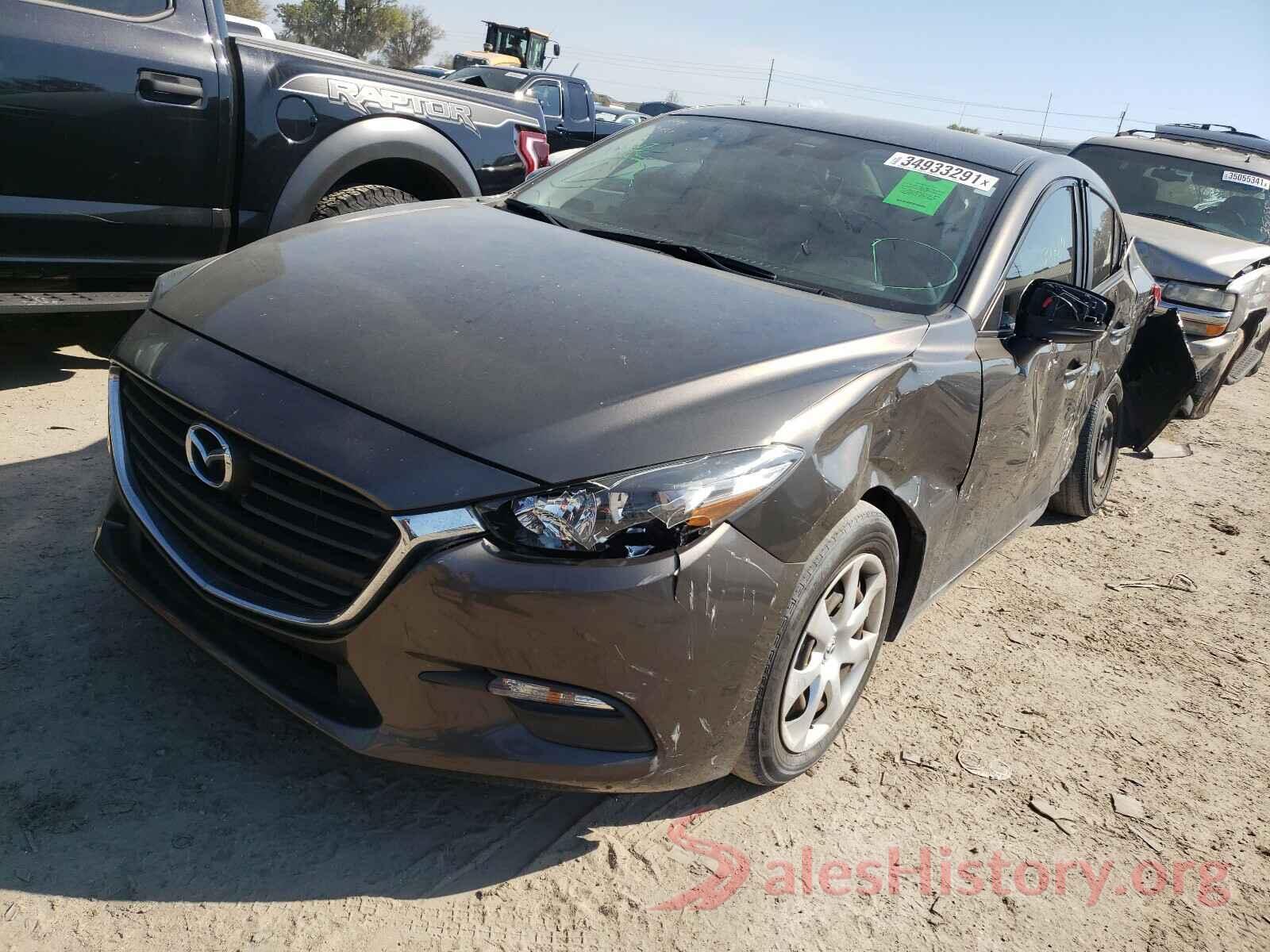 3MZBN1U70HM142734 2017 MAZDA 3