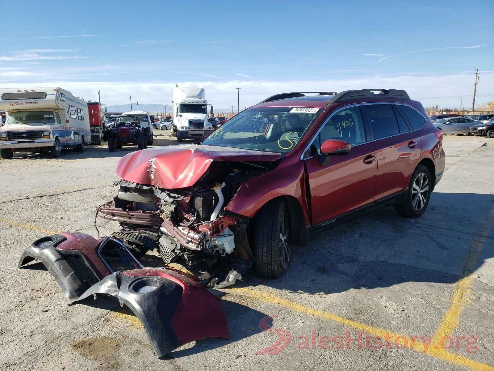 4S4BSENC1K3323330 2019 SUBARU OUTBACK