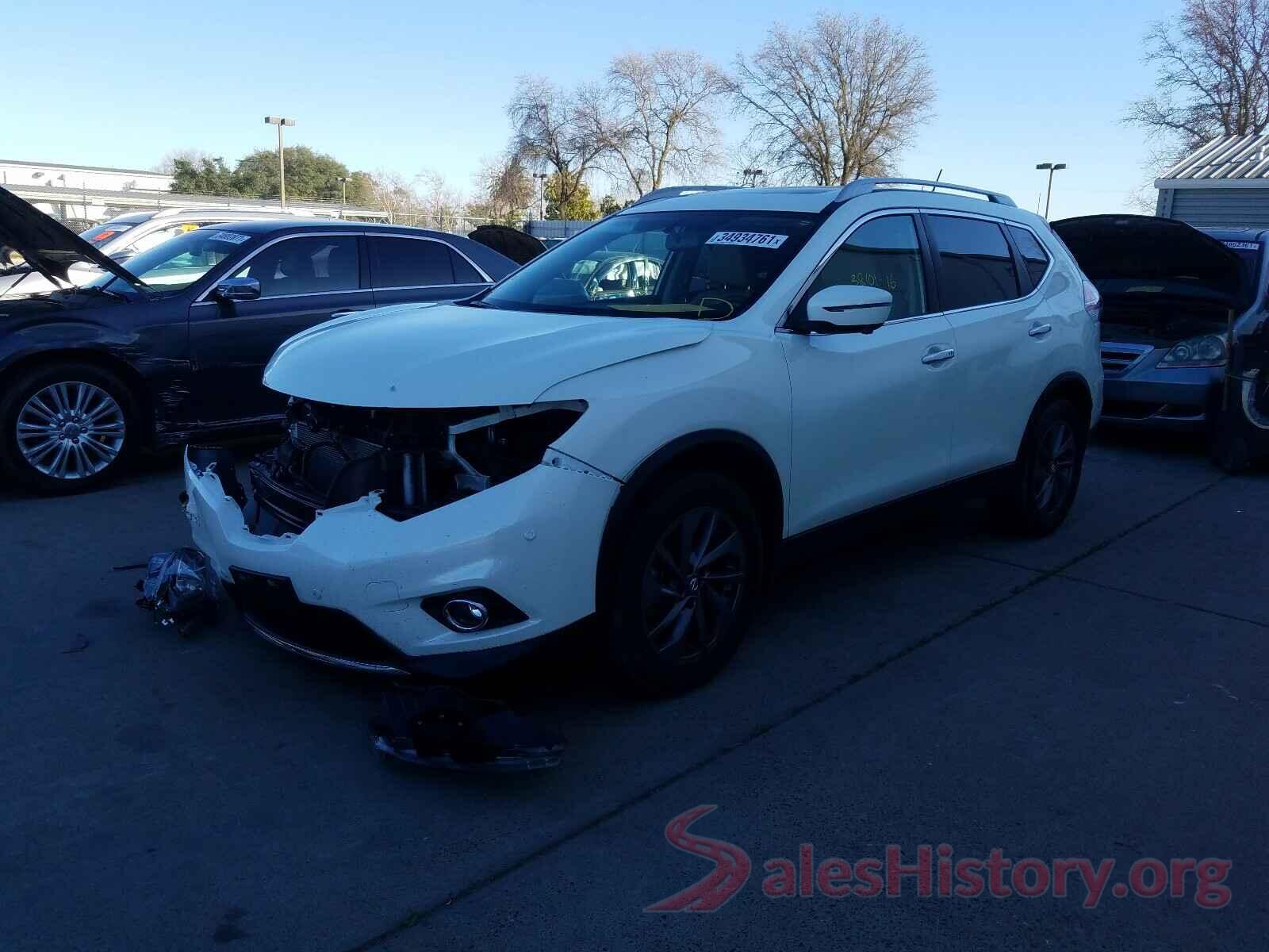 5N1AT2MT8GC863998 2016 NISSAN ROGUE