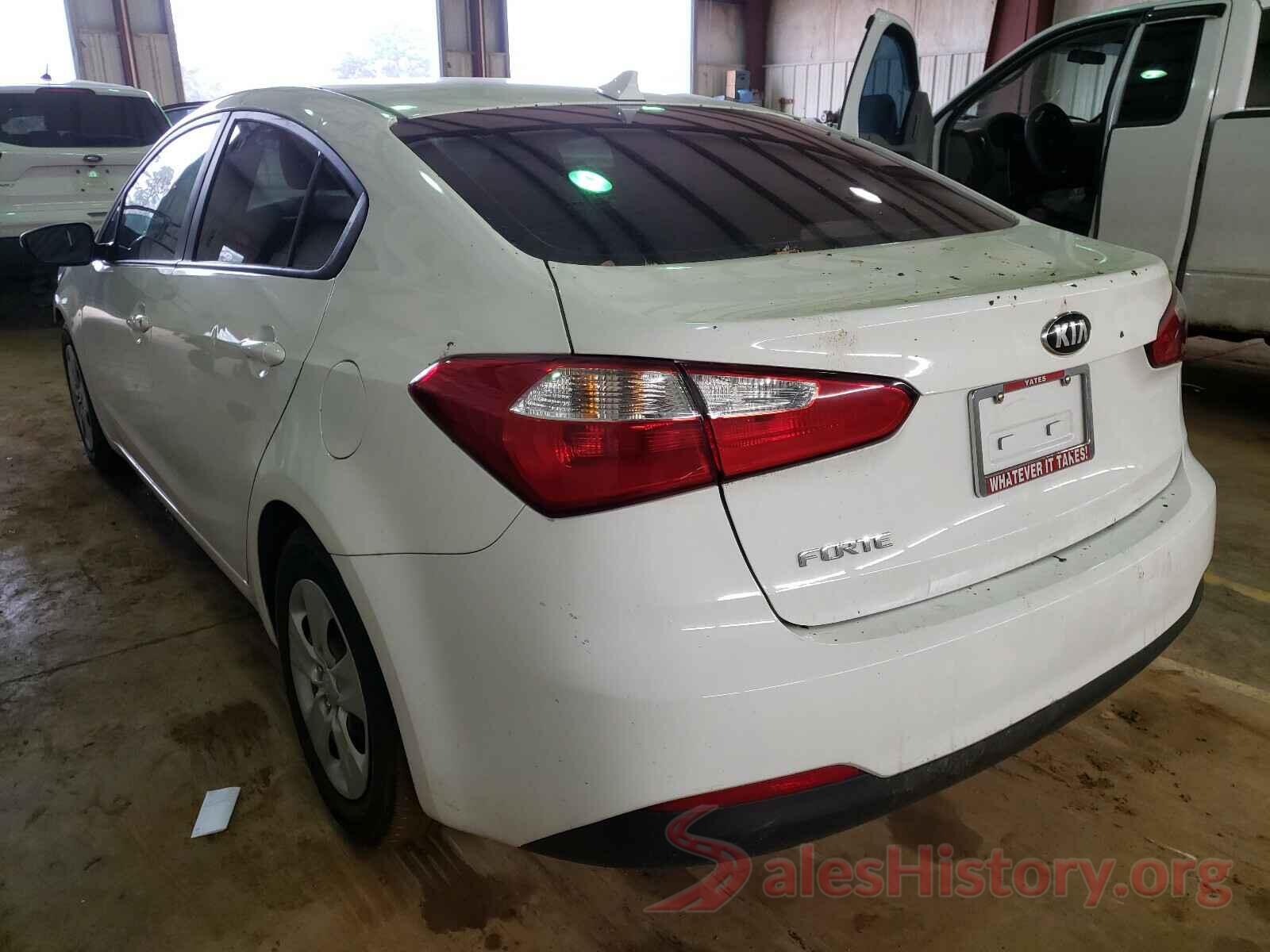 KNAFK4A65G5606998 2016 KIA FORTE