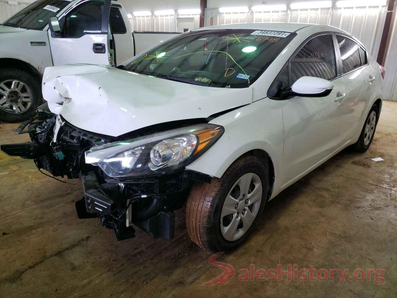 KNAFK4A65G5606998 2016 KIA FORTE