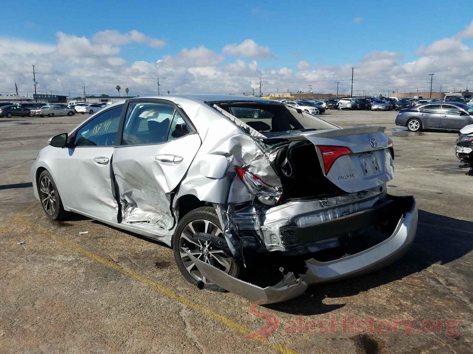 2T1BURHEXHC761184 2017 TOYOTA COROLLA