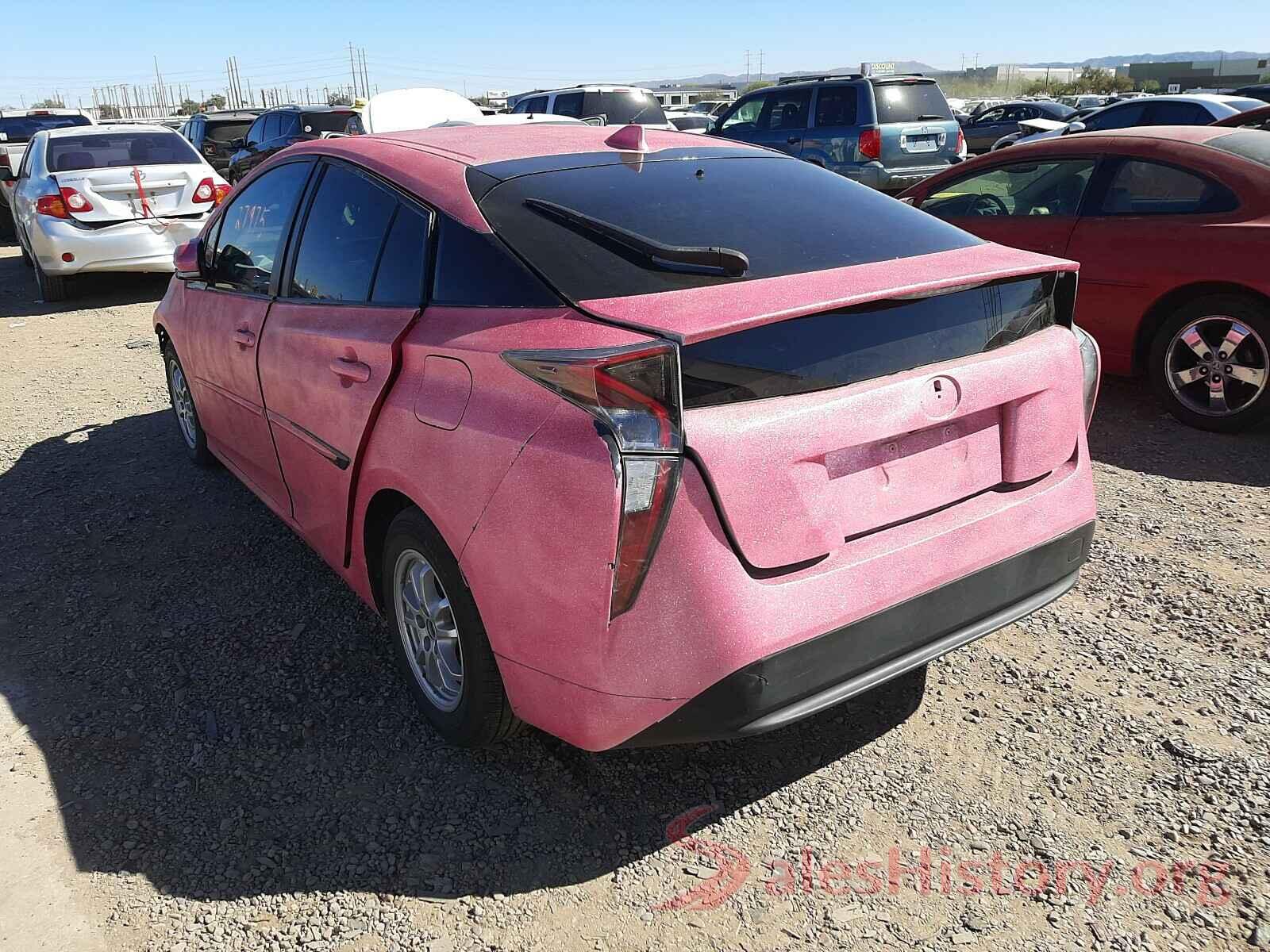 JTDKARFU3G3019168 2016 TOYOTA PRIUS