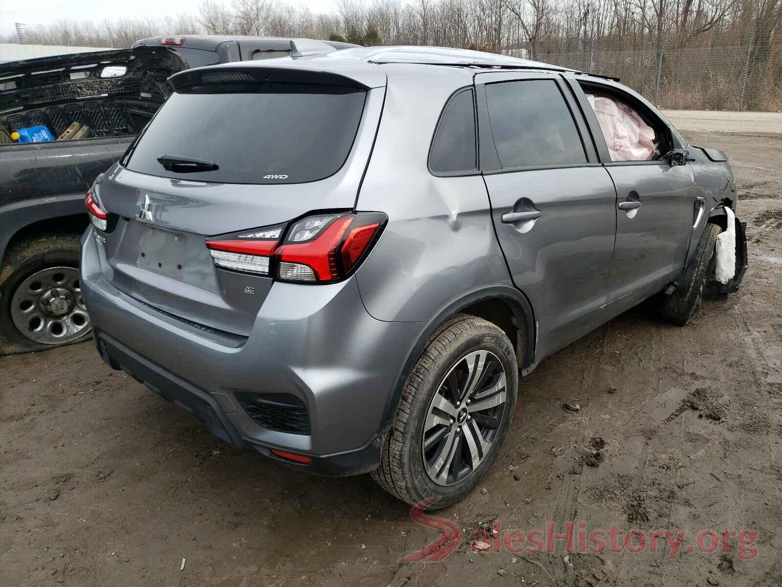 JA4AR3AU2LU020870 2020 MITSUBISHI OUTLANDER