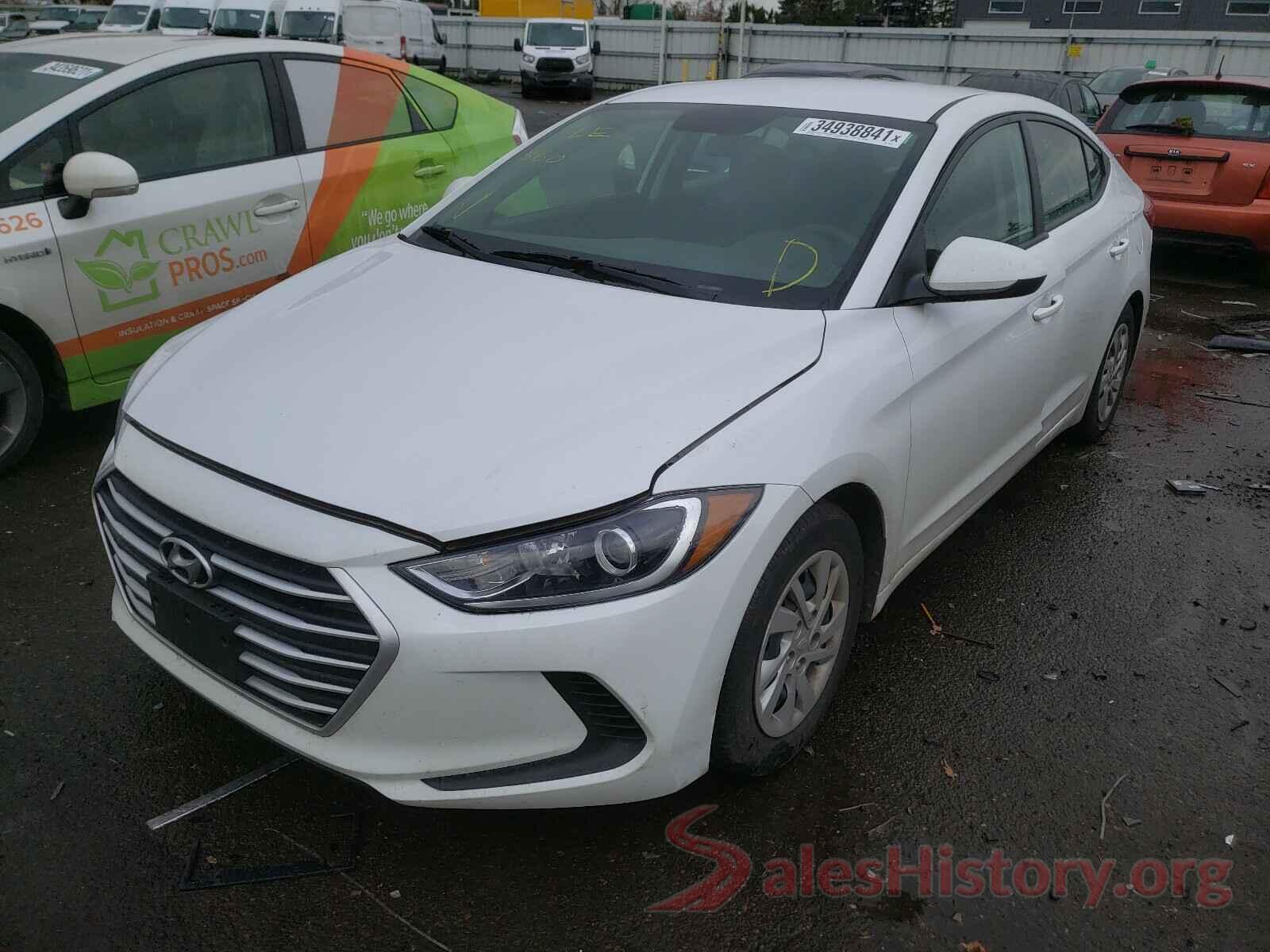 5NPD74LF0JH327426 2018 HYUNDAI ELANTRA