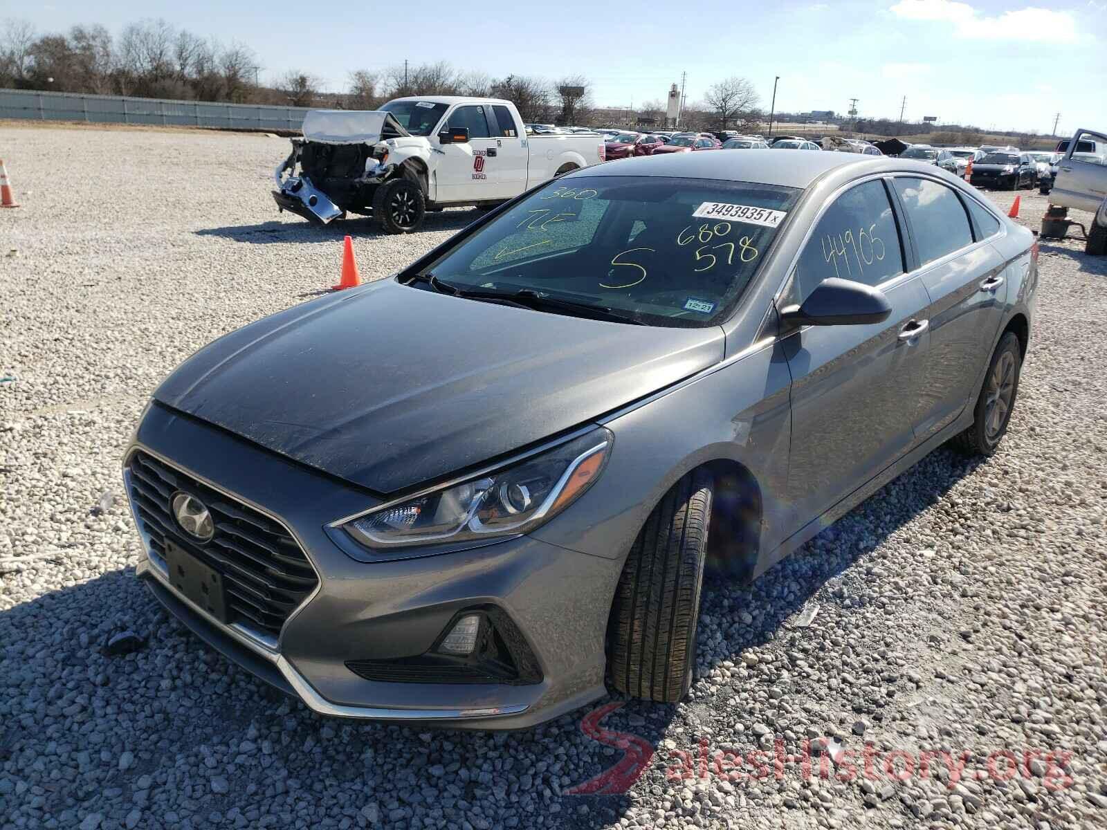 5NPE24AF4JH680578 2018 HYUNDAI SONATA