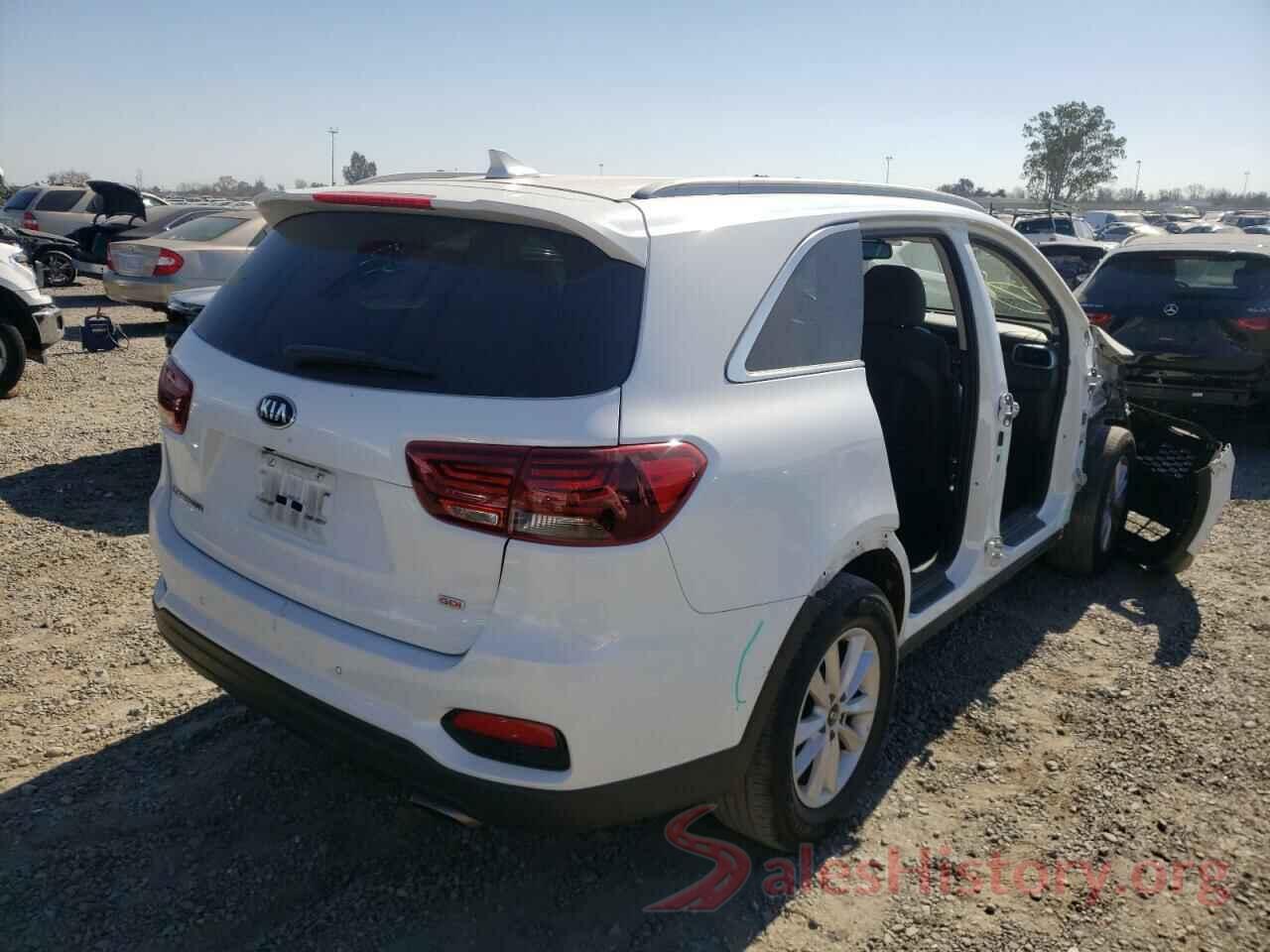 5XYPG4A37KG554384 2019 KIA SORENTO