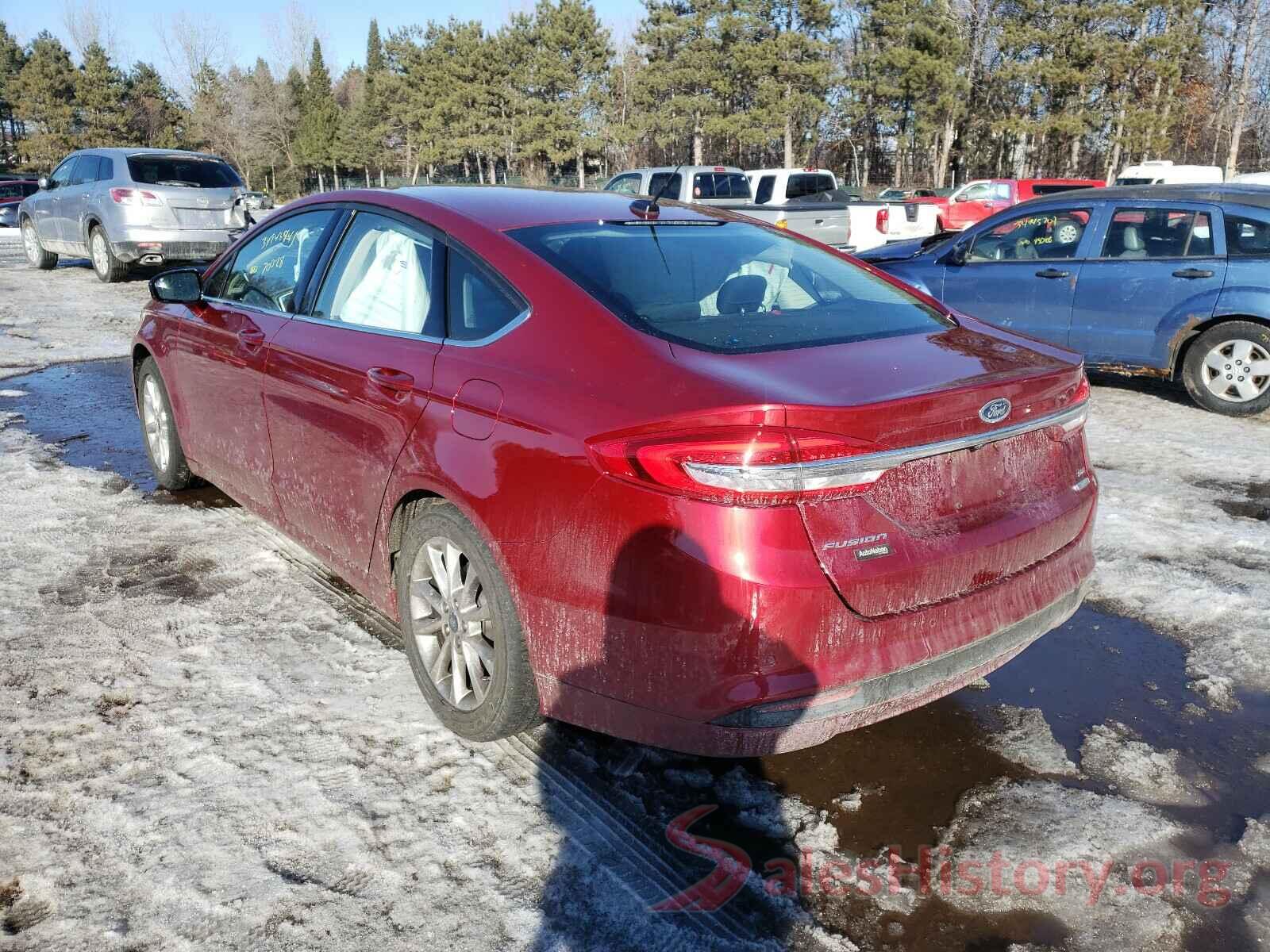 3FA6P0HD0HR299293 2017 FORD FUSION