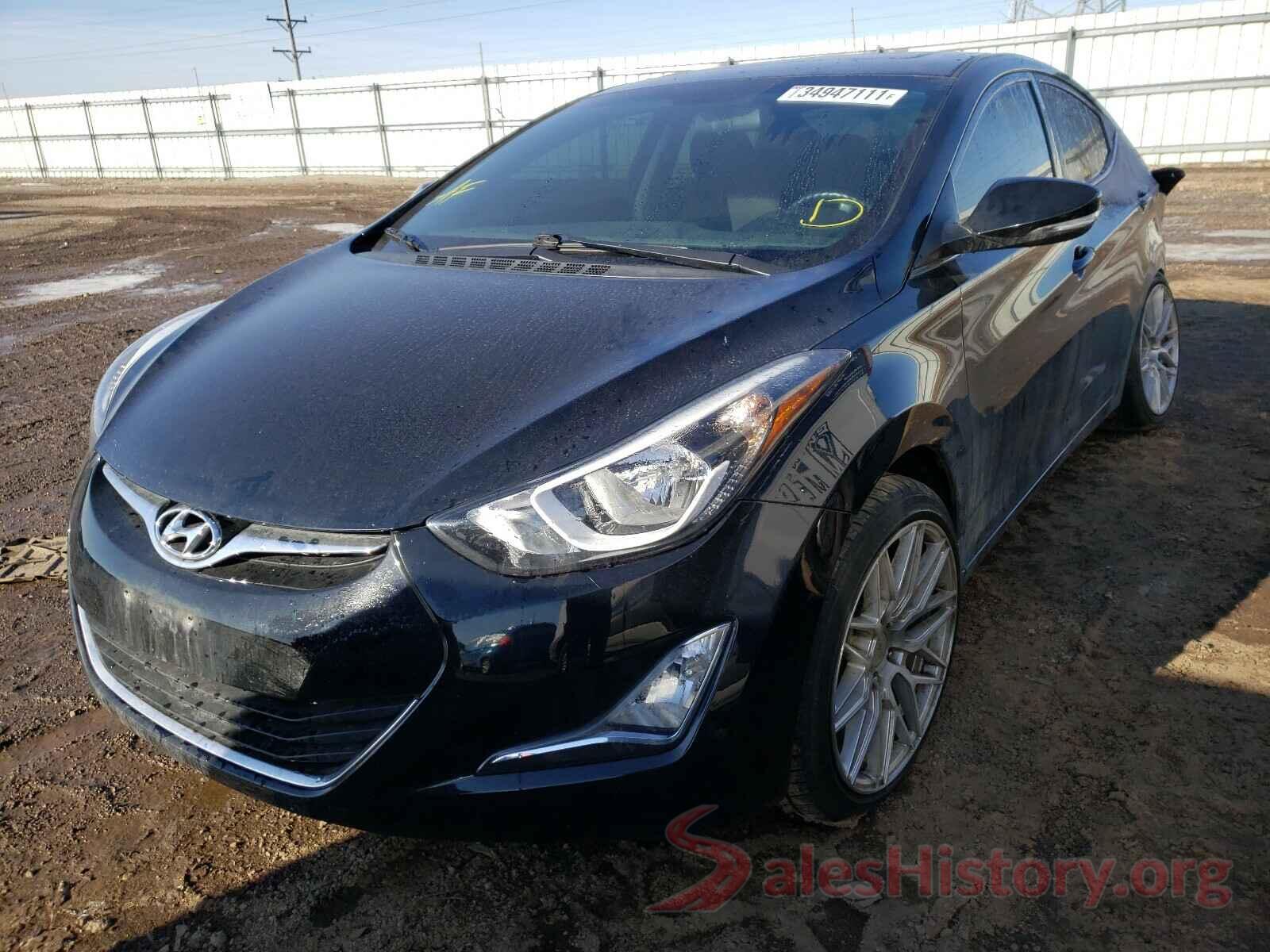 5NPDH4AE9GH796000 2016 HYUNDAI ELANTRA